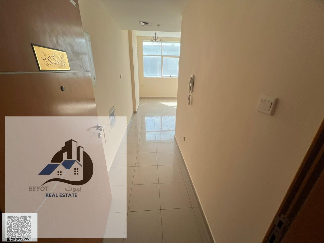 For annual rent in Ajman, one bedroom and living room, Al Jurf 2, opposite Delta.
