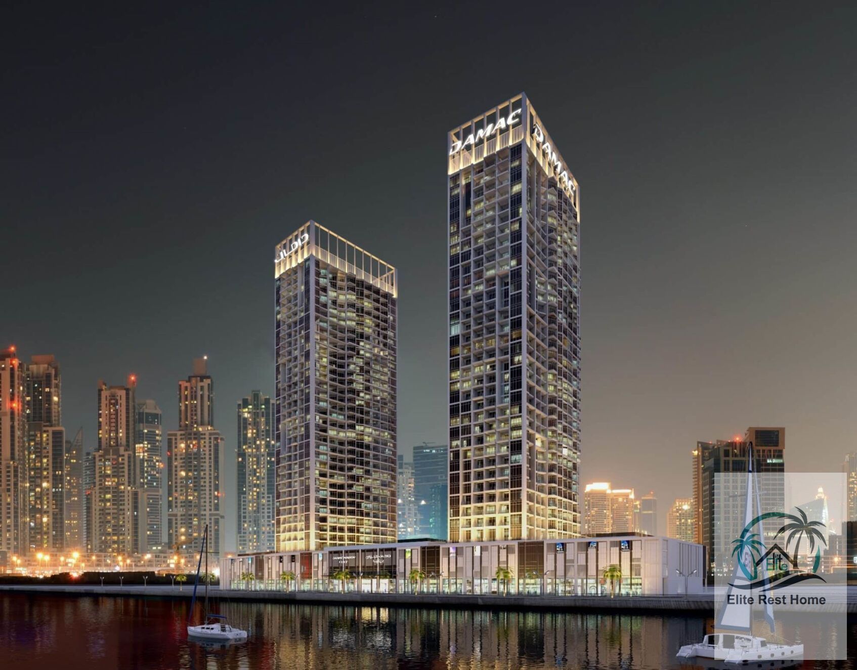 Modern Furnished Studio for Short-Term Stay at DAMAC Maison Prive | Prime Location, Stunning Views, Fitness & Leisure Facilities