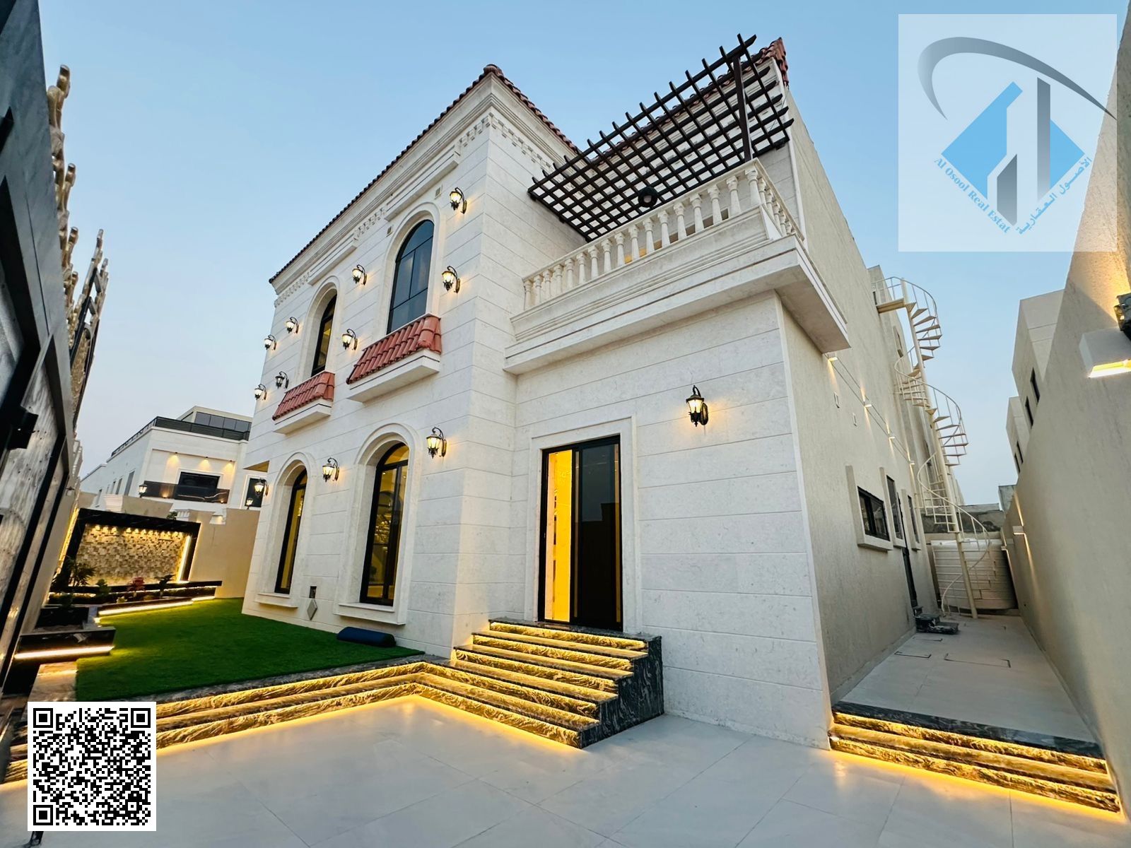 Royal design villa 4500 bua near all services golden location