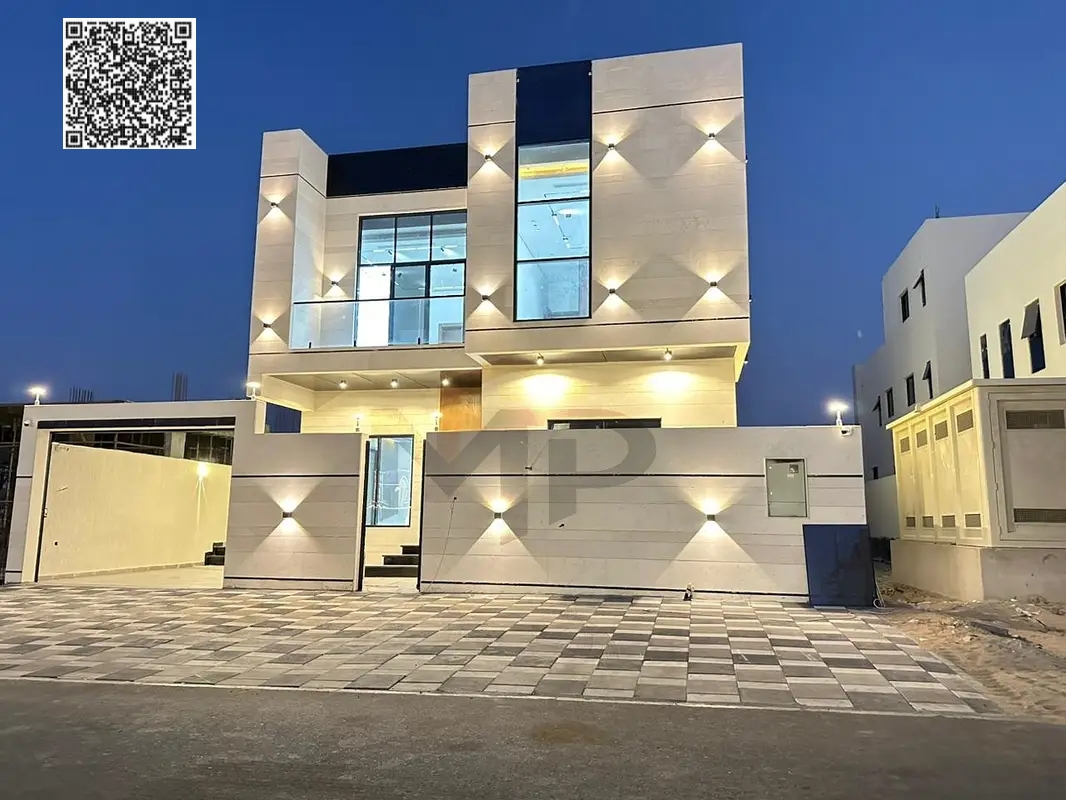 Modern finished two-story villa, price includes fees, negotiable
