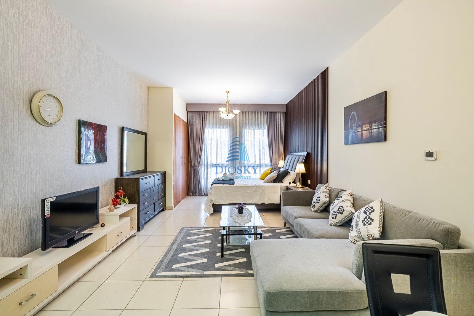 Fully Furnished Studio | 12 Cheques| Including Bills