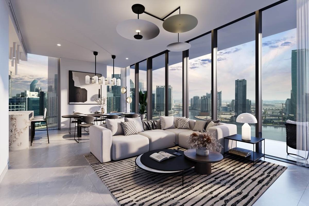 Luxury |3BR plus Maid's | High Floor| Canal View