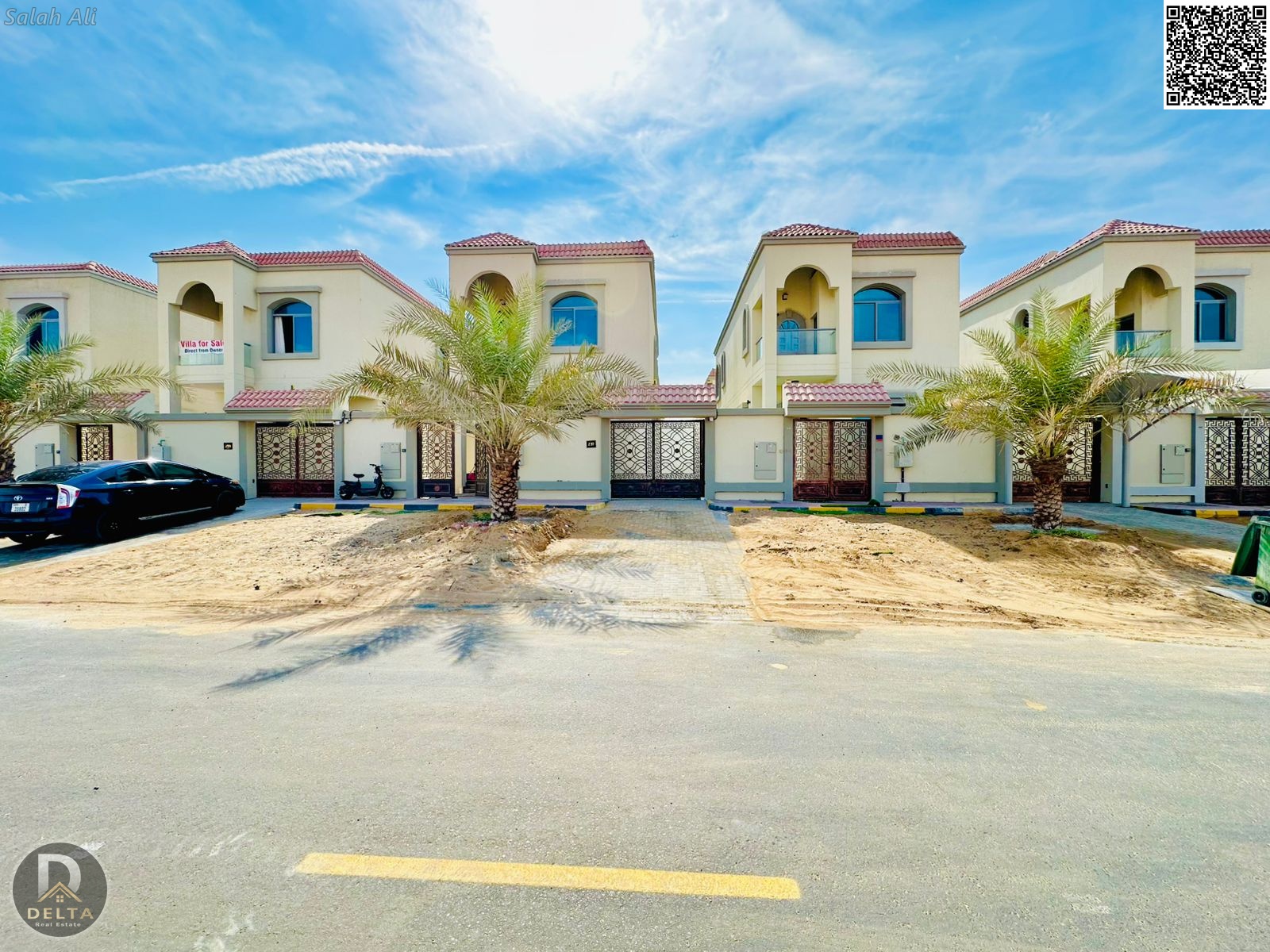 *Exceptional opportunity! Villa for sale in Al Helio 1 - Ajman, fully furnished and including electricity, water, air conditioning. *
