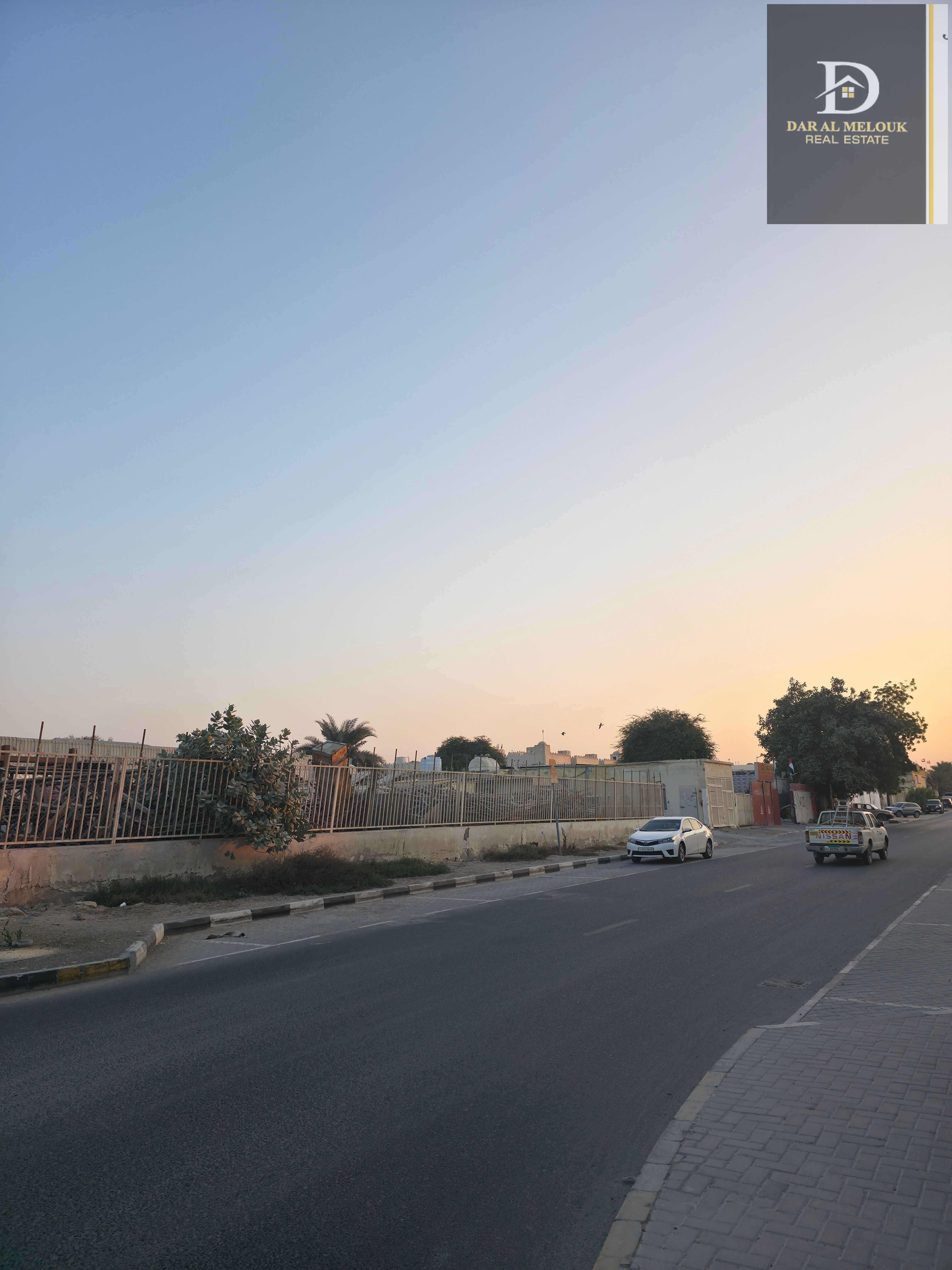 Prime Industrial Investment Opportunity Behind BMW – Industrial Area 12 For Sale | Developed Industrial Land – Sharjah / Industrial Area 12 Location: Behind the BMW dealership – Corner lot on two streets – Directly on a paved road