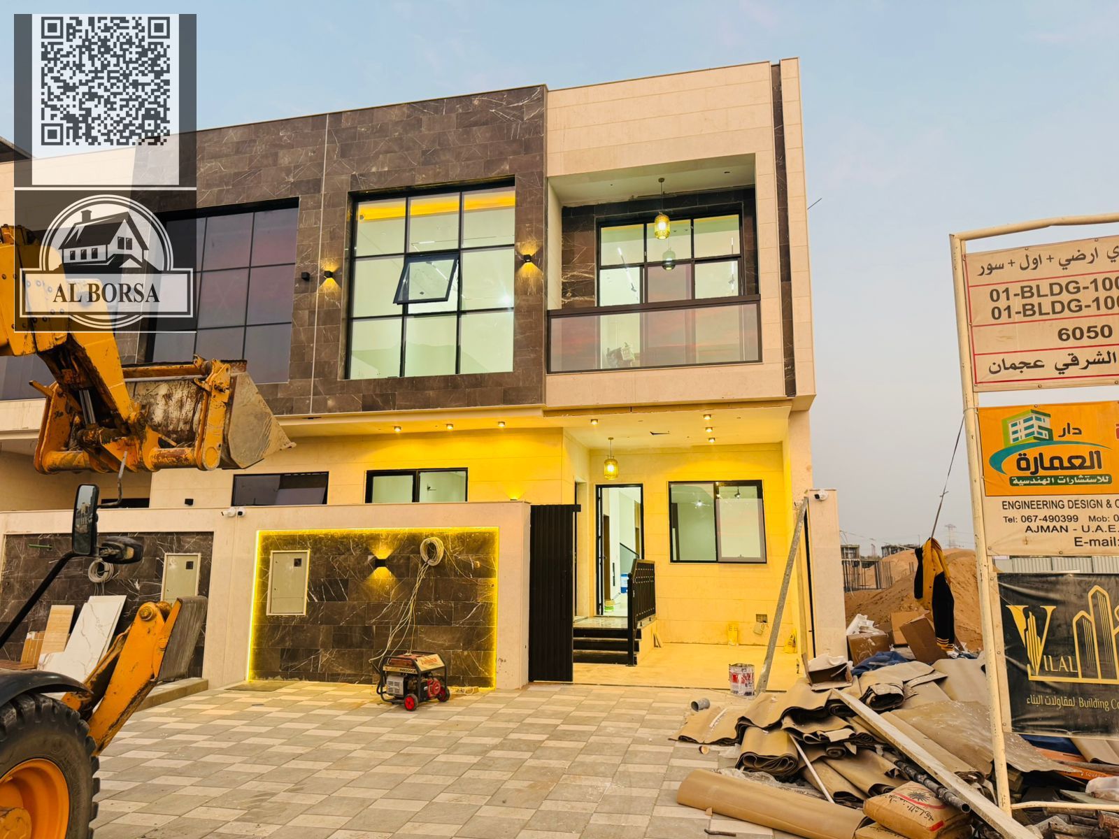 For sale: Townhouse with five master bedrooms, living room, majlis, kitchen, and maid's room in Al-Haliyo 2