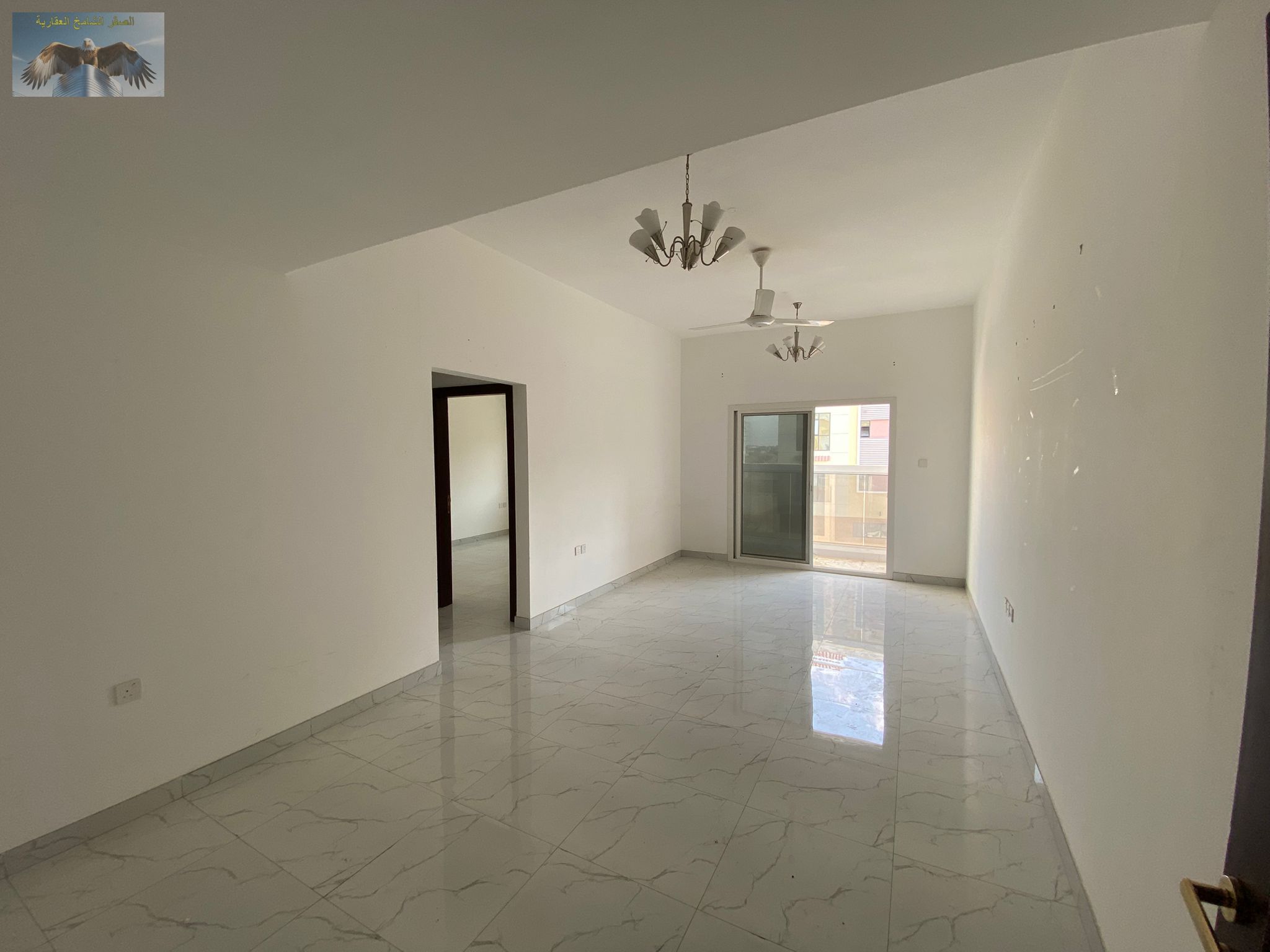 2BR apartment in Al Mowaihat 2, new building, great location with balcony and 2 bathrooms, easy access to Dubai and Sharjah, AED 43k in 6 cheques