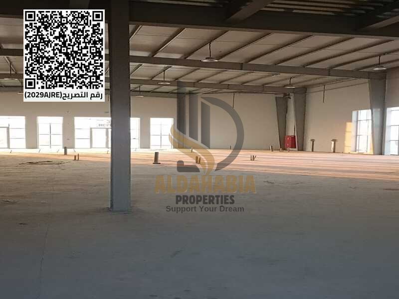For Rent – Large Warehouse in Modern Industries City (Umm Al Thu’oob Industrial Area)