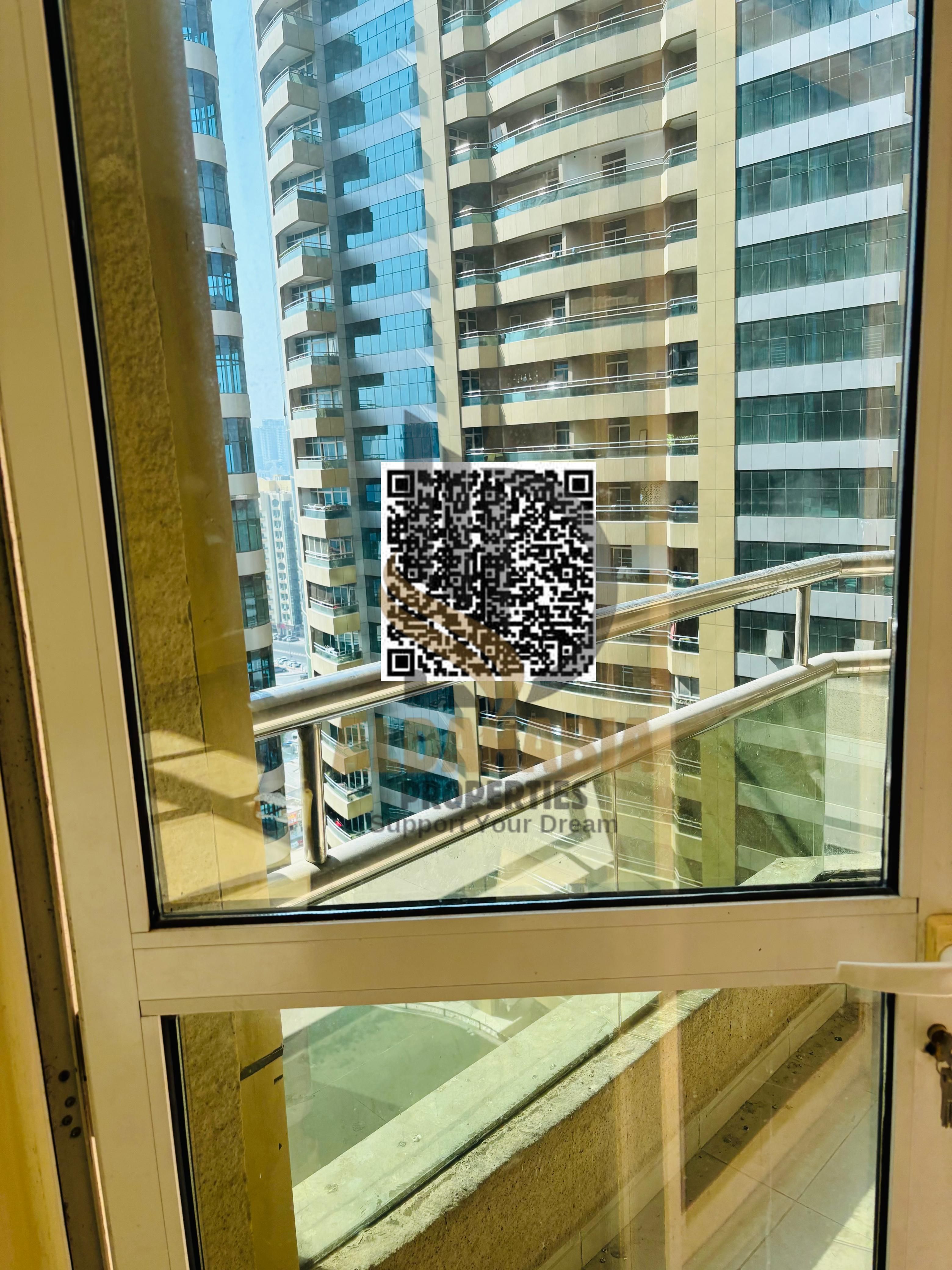Elegant 1BHK Apartment for Annual Rent – Horizon Towers, Ajman