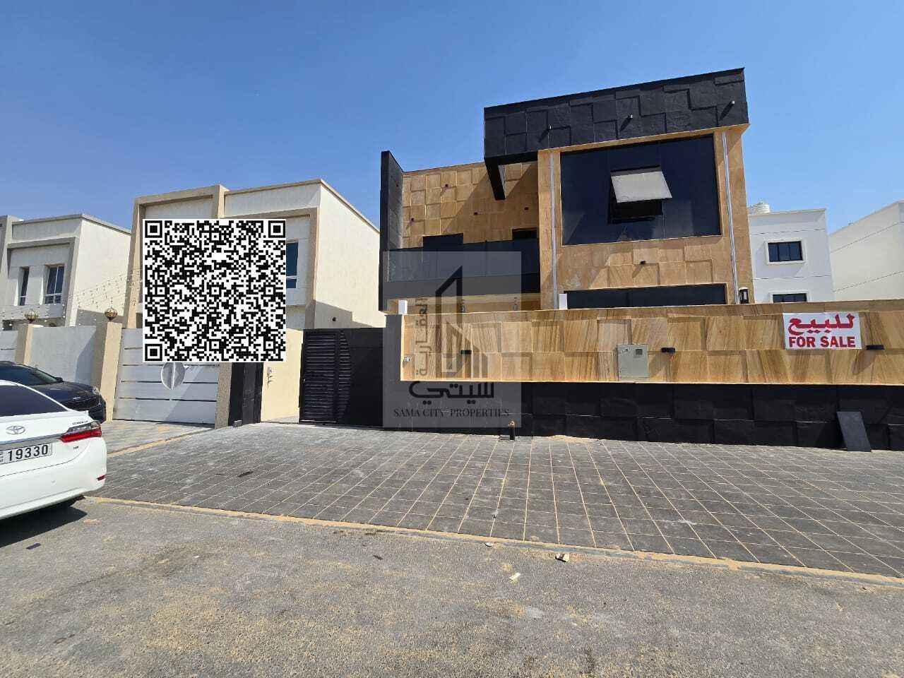 Modern villa with roof on Sheikh Mohammed Bin Zayed Road