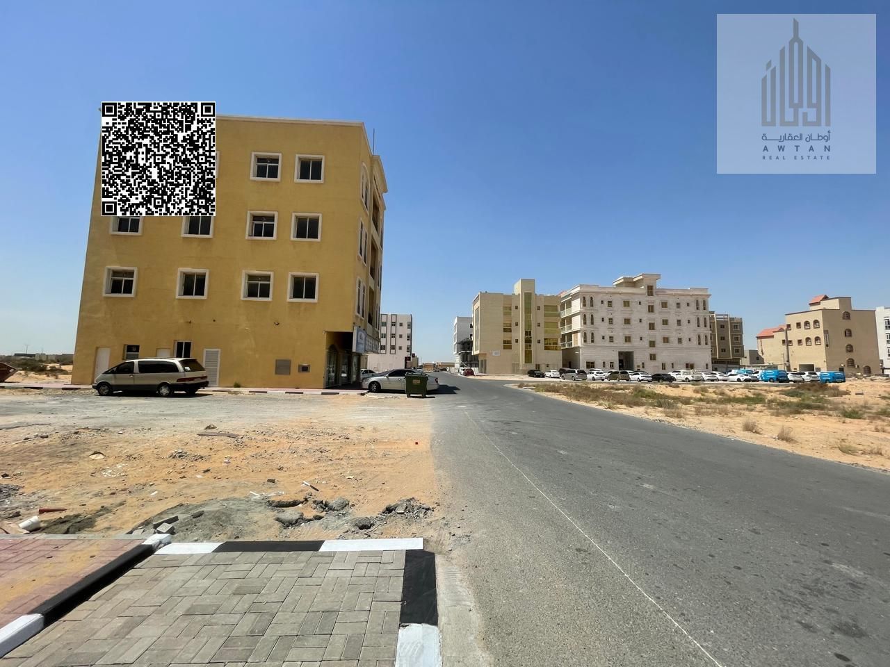 Land for Sale | Al Alia, Ajman | 2755 sq ft G+3 Land for sale in Ajman Global City, Al Alia A prime investment opportunity – Commercial/residential