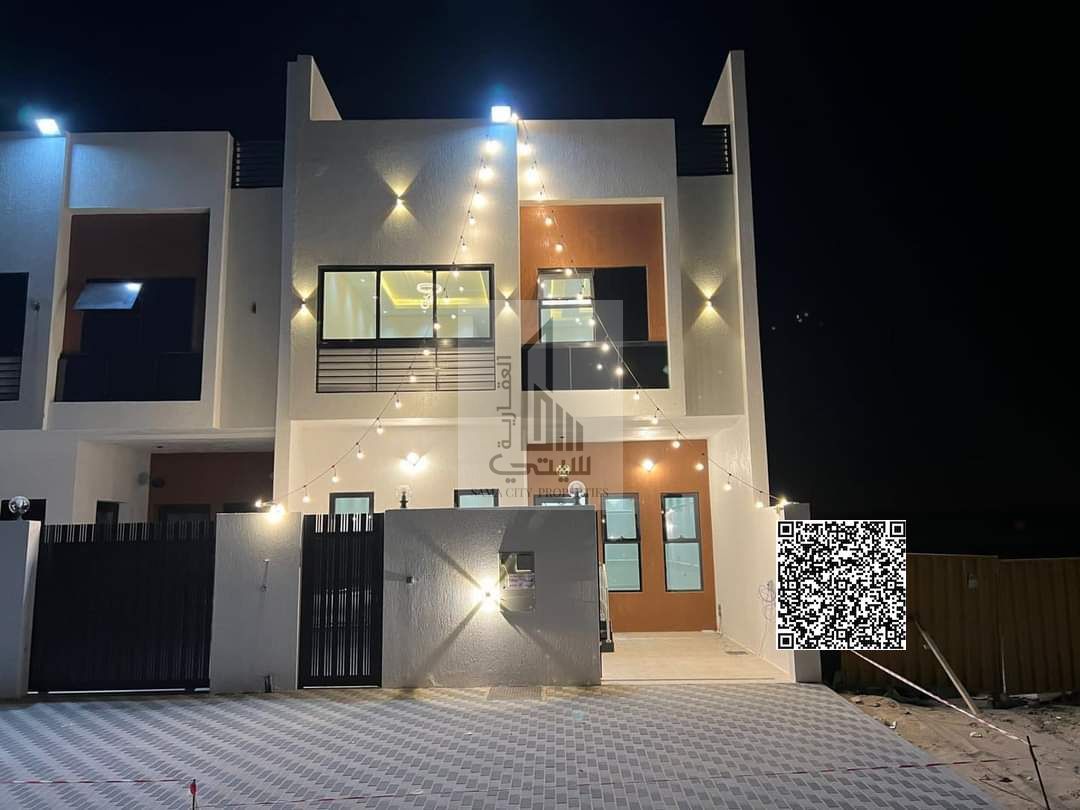 Villa with roof and price includes registration fees on Sheikh Mohammed bin Zayed Road