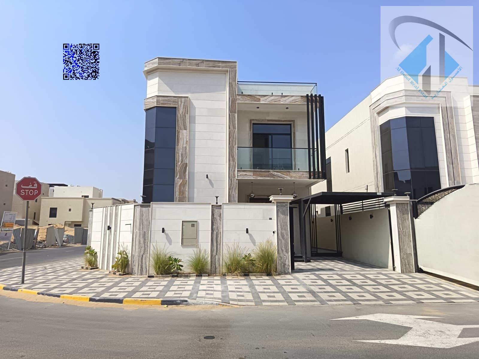new modern corner villa 5bhk freehold for all nationalities