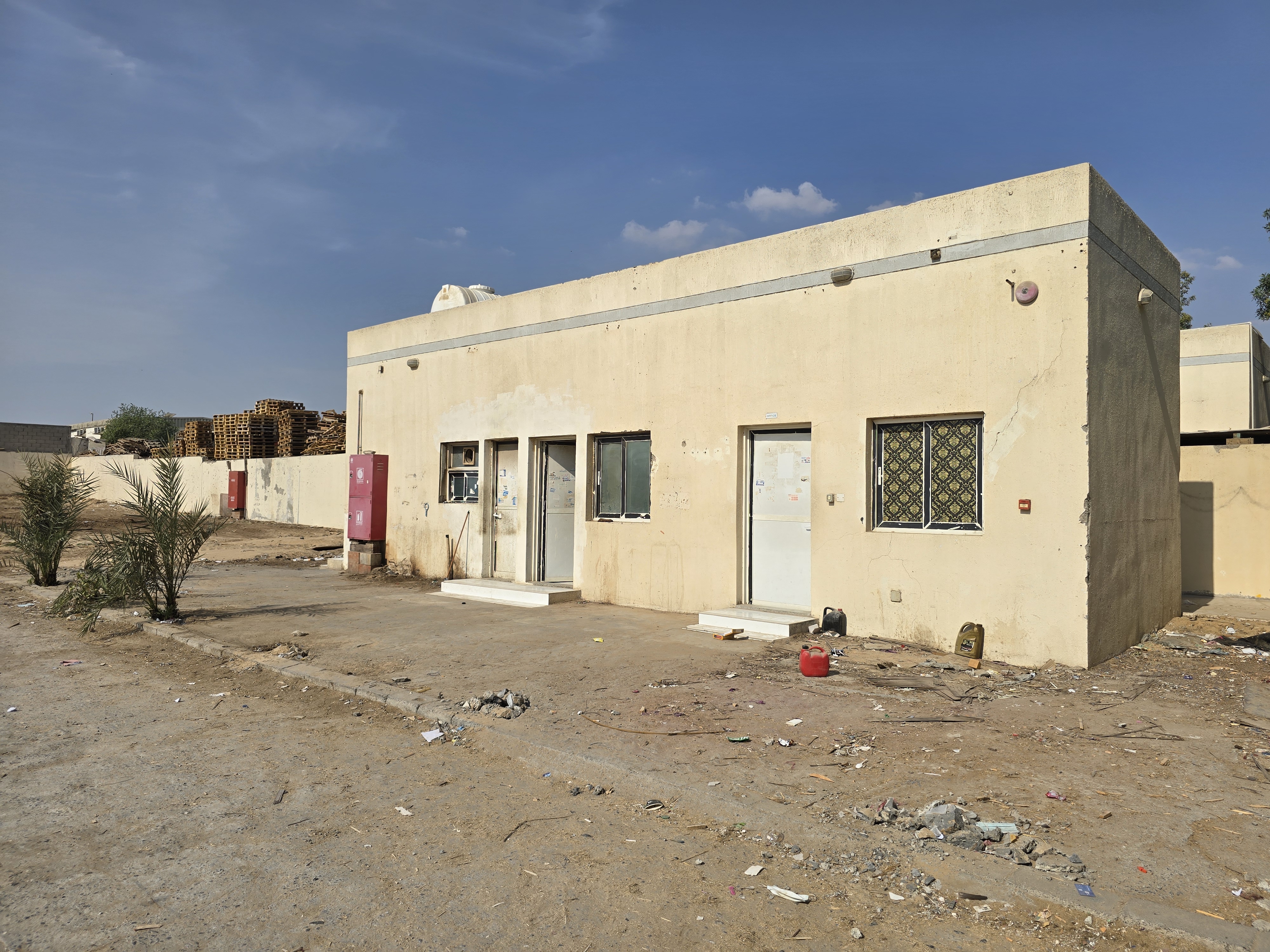 20000 Sqft Open Land 3 Phase Power with 2 Office Boundary Wall In Al Sajaa Sharjah