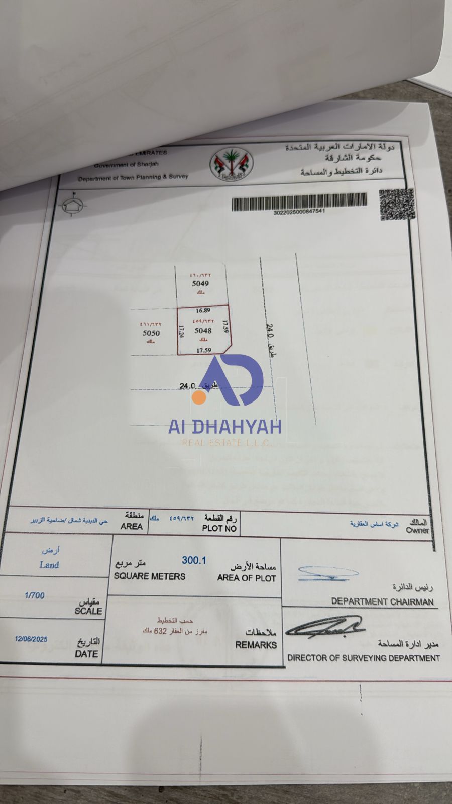Prime Investment Plots in North Al Dabdaba,