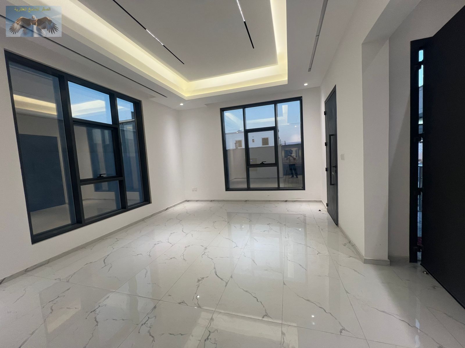 For annual rent for lovers of luxury, a villa from the finest villas in Ajman with a modern design.