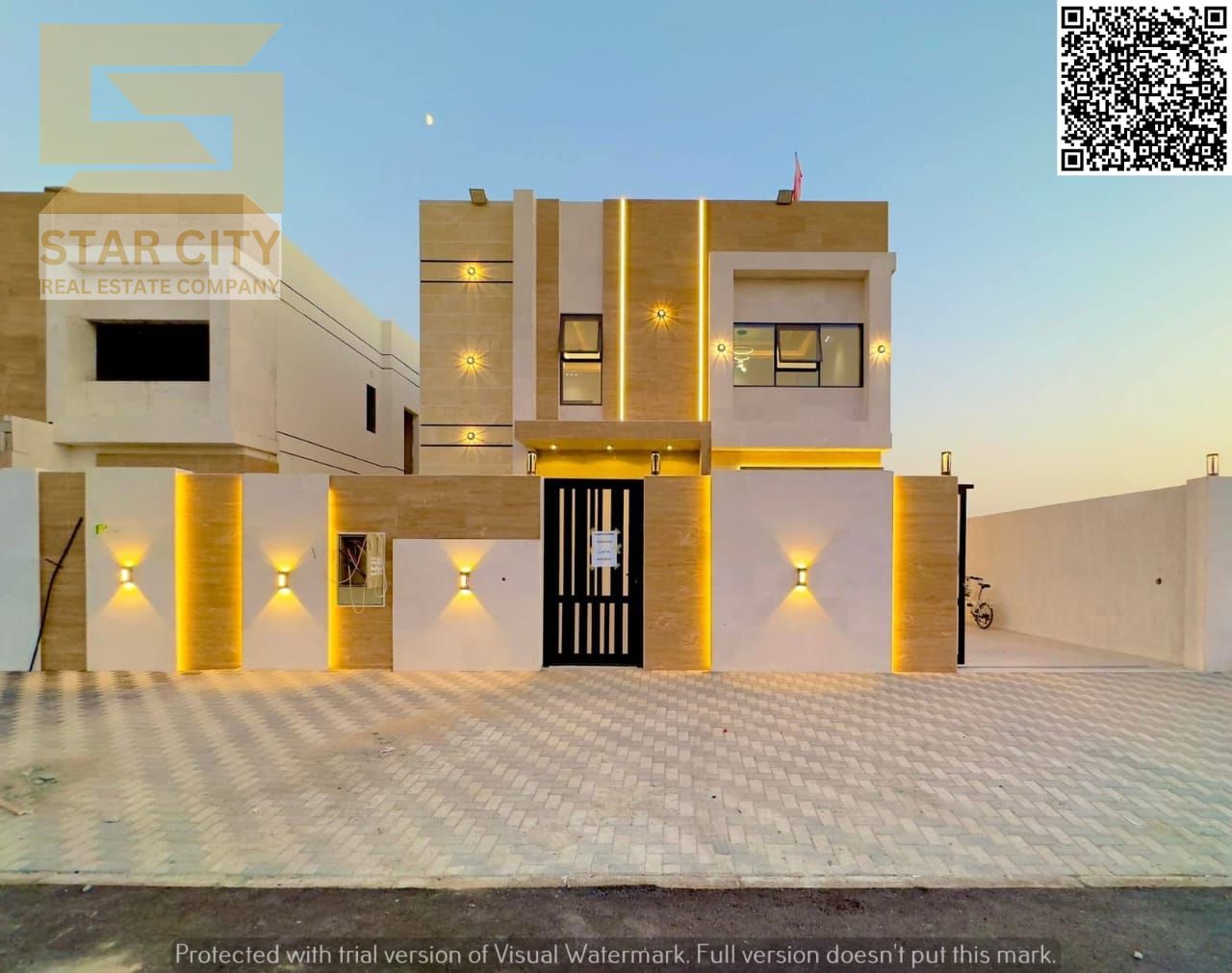 Luxury Villa for Sale in Al Zahya – Ajman | 3 Master Bedrooms + Living Hall + Majlis + Maid Room | 3,014 sq. ft.