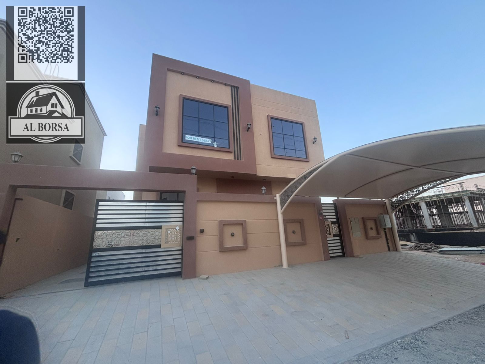 Villa for rent in Al Helio 2, Ajman - 5 master bedrooms, majlis, living room, and maid's room
