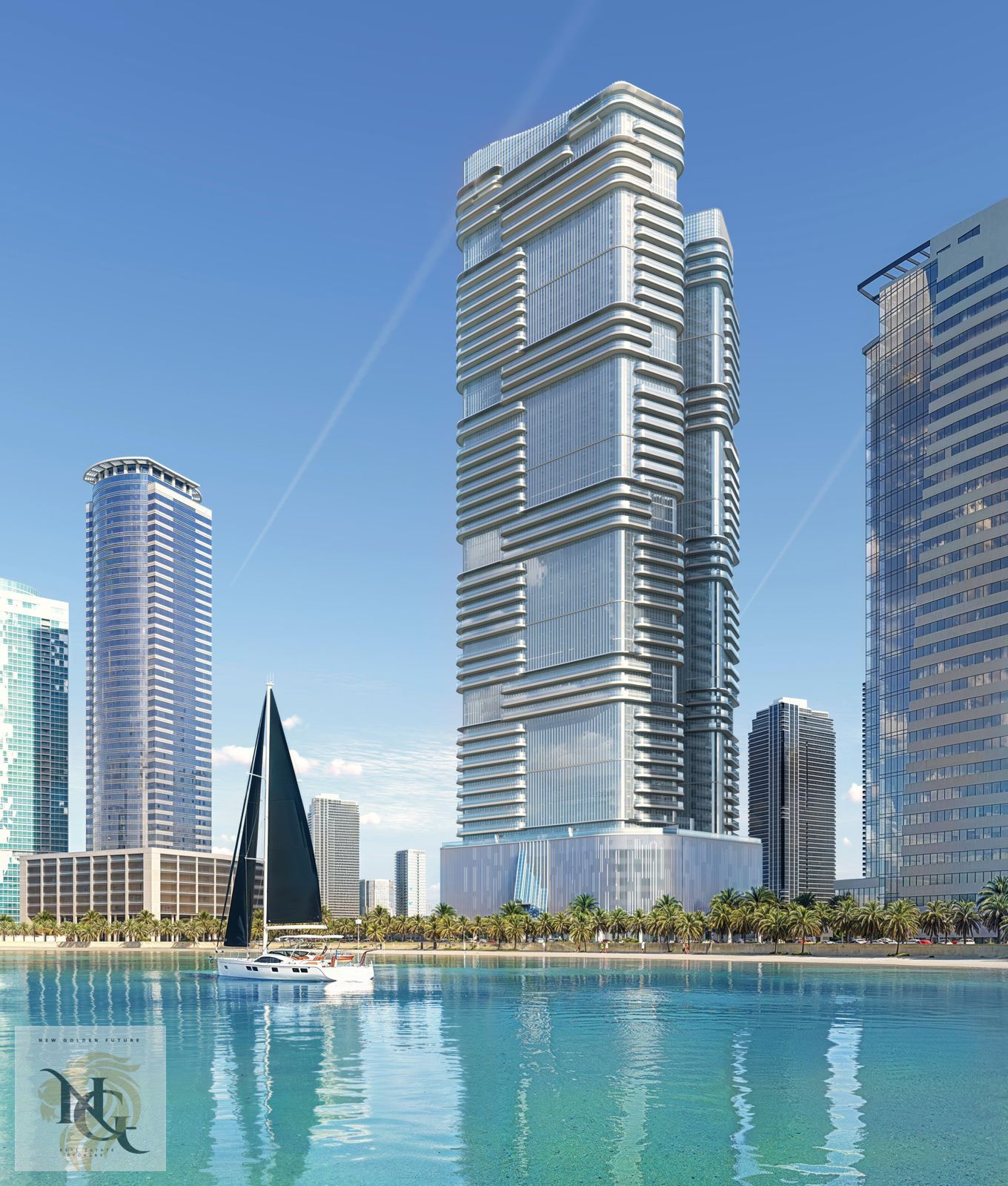Luxurious 5Beds Penthouse / Waterfront & Burj Khalifa Skyline Views / Joud / Almamzar