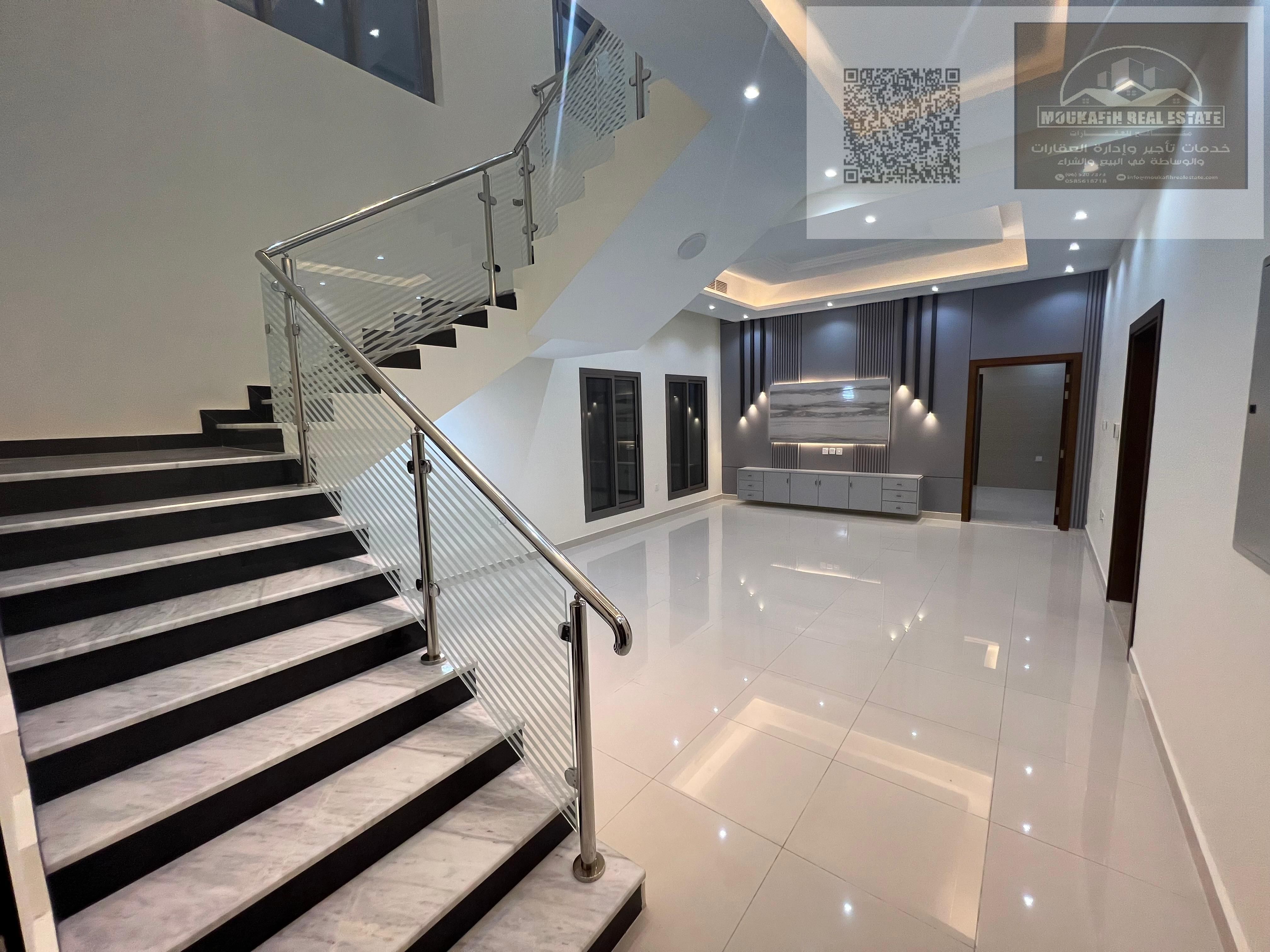 Luxury villa for annual rent in Al-Haliyo 2 – First occupant, spacious and roomy, 4 bedrooms with high-end and modern finishing