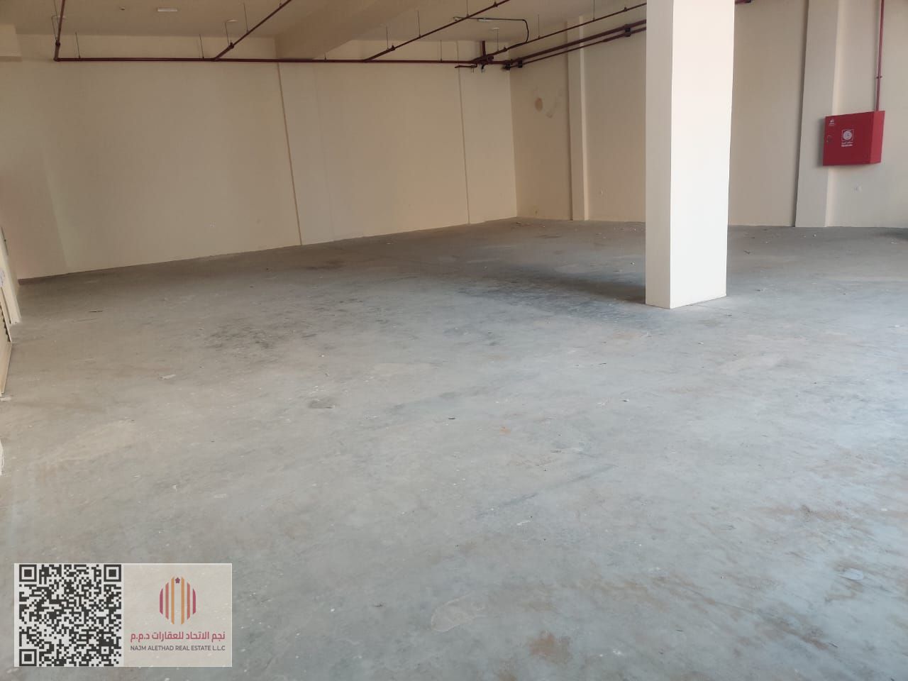 A new warehouse for rent in Ajman – Al Jurf Industrial Area 1, featuring a strategic location very close to the Ajman Car Market, making it an ideal c