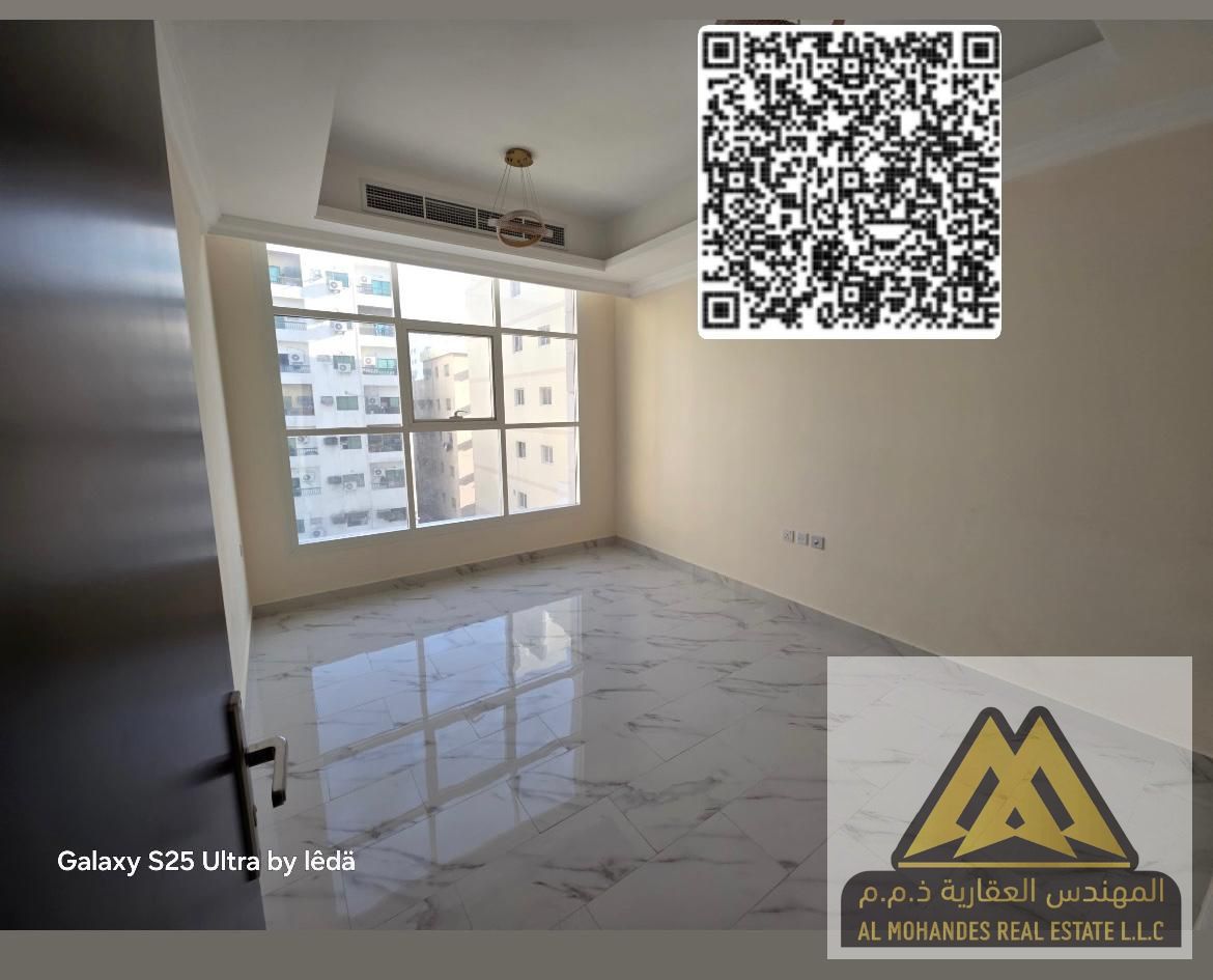 brand new, first-tenant apartment available for rent in a prime location in Al Nuaimiya 1, near the industrial area.