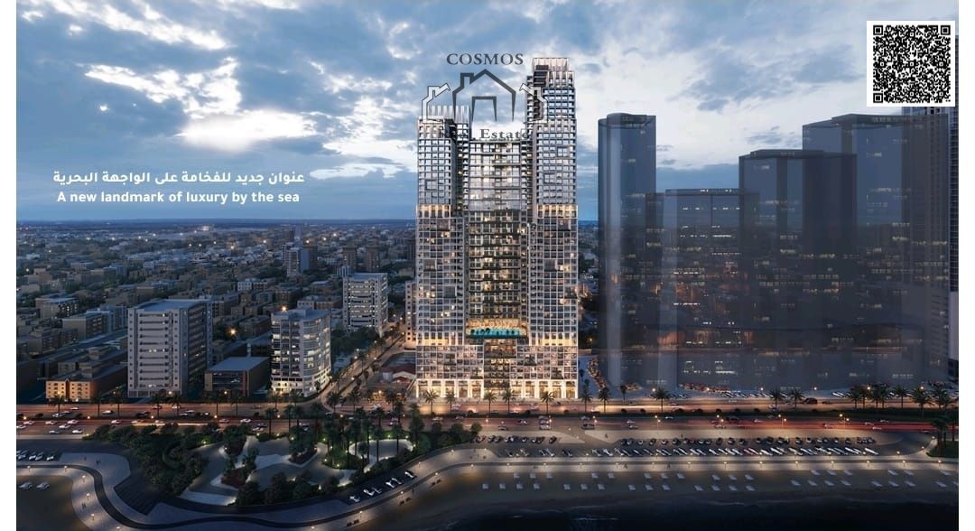 PAY MONTHLY 6119/- AED MAWJAN TOWER | BEACH RESIDENCE | FOR SALE