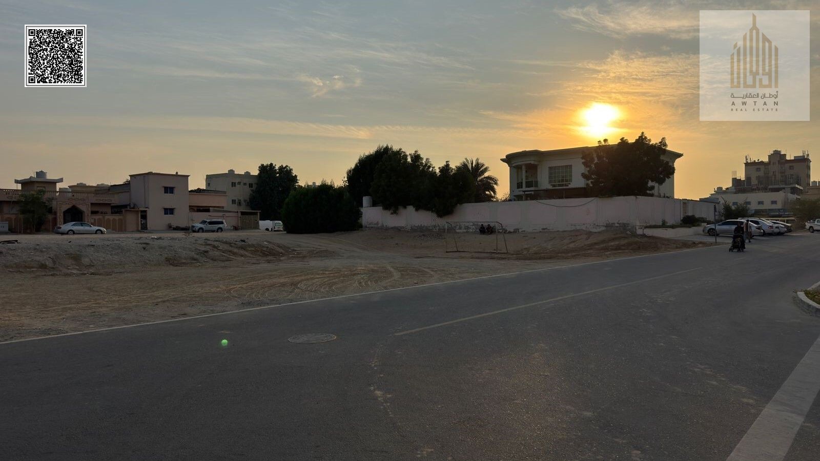 For sale a distinctive plot of land in the Emirate of Ajman