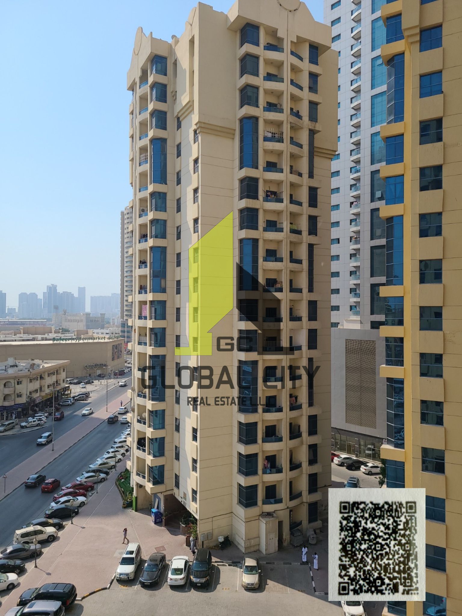 Available 1 BHK for sale in Al khor Tower Ajman | Cash Unit