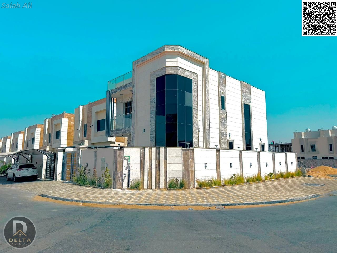 Corner residential villa for sale in Al Zahia, Ajman