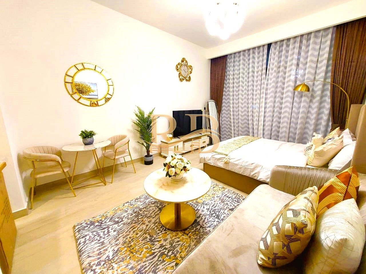 STUDIO, AZIZI RIVIERA,FURNISHED, SPACIOUS, BIG, BRAND NEW , NEW BUILDING, BOULEVARD VIEW