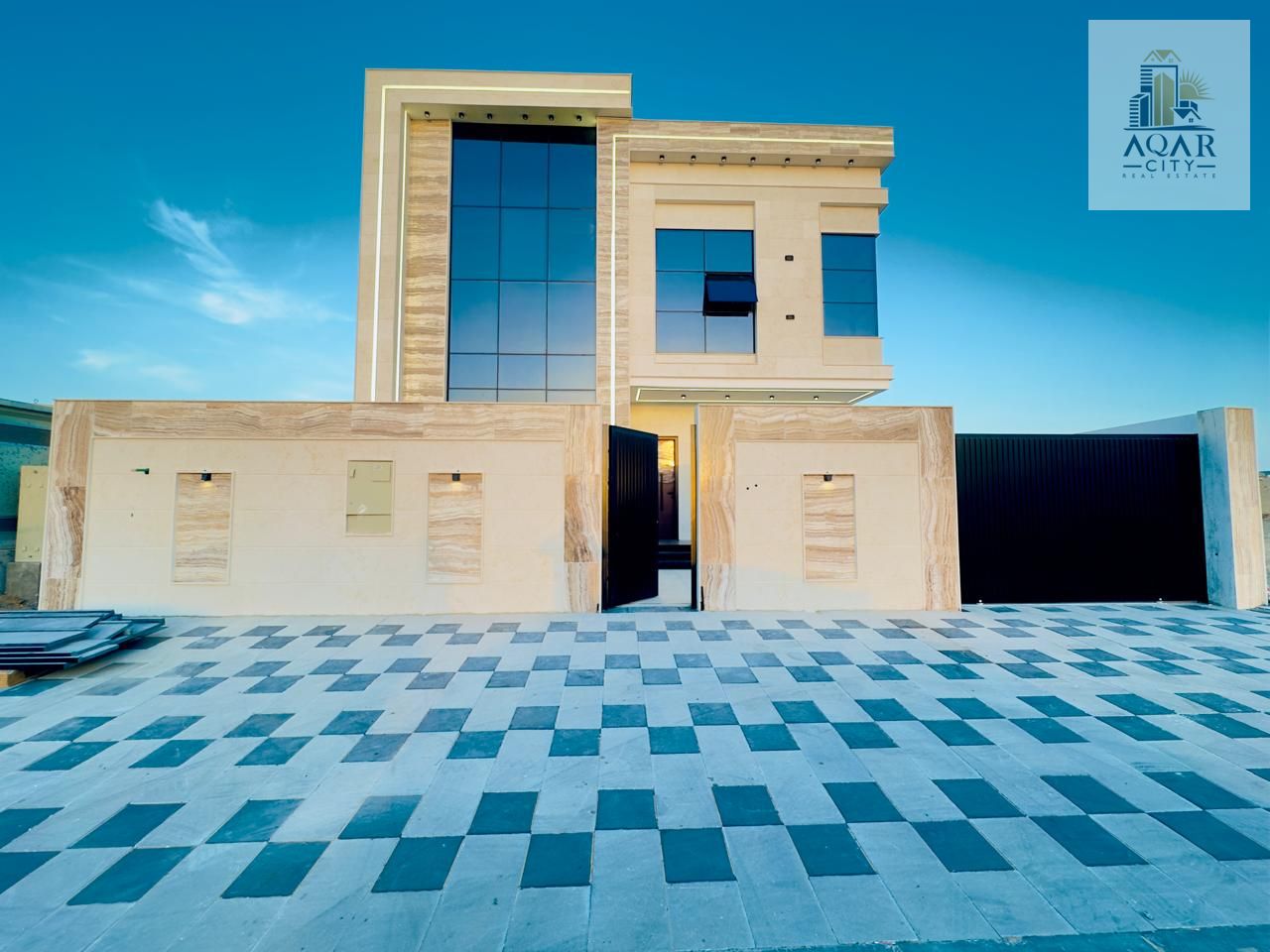 5-Bedroom Villa + Maid’s Room for Sale in Al Zahya – Ajman Main Street & Service Road Facing Park Includes Registration Fees With Rooftop