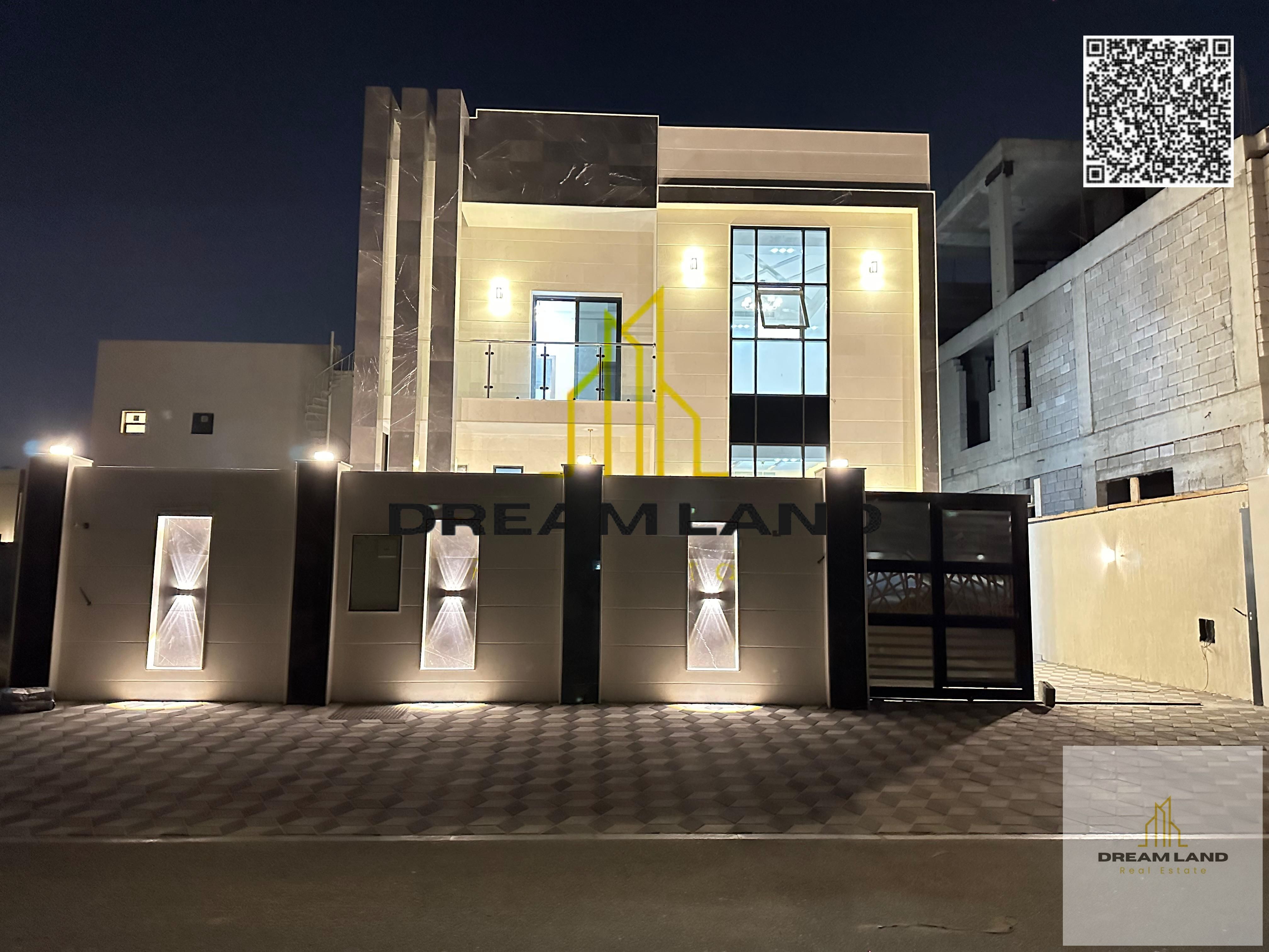 Villa for sale at an attractive price opposite the mosque, including registration and ownership fees. Freehold ownership for all nationalities.