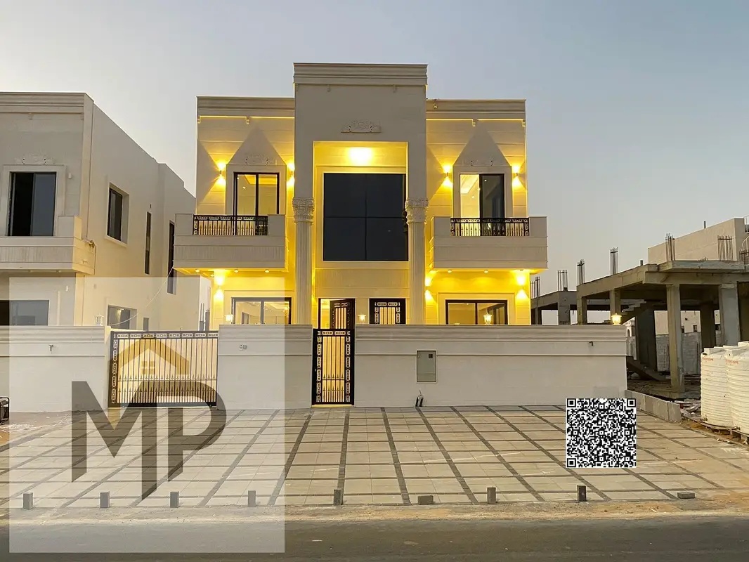 For sale: Luxurious villa with a classic design in a prime location – includes registration fees, electricity, water, and air conditioning