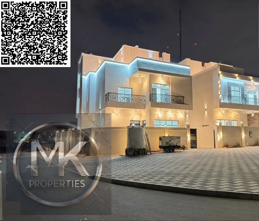 on mainroad Luxury corner villa near Sheikh Mohammed Bin Zayed Road - Freehold ownership for life for all nationalities -