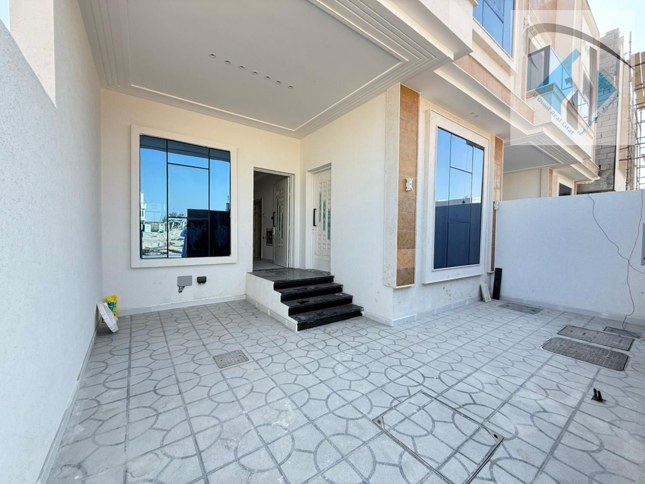 Villa for sale with monthly installments starting from 5000 dirhams with no down payment.