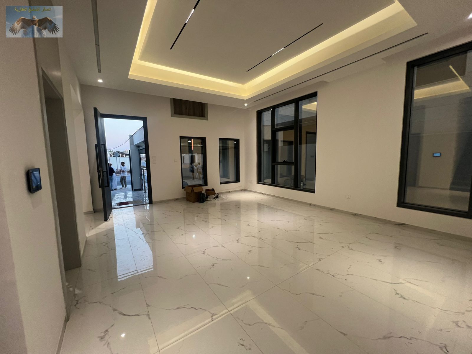 Luxury villa for rent in Al Yasmin area, suitable for families