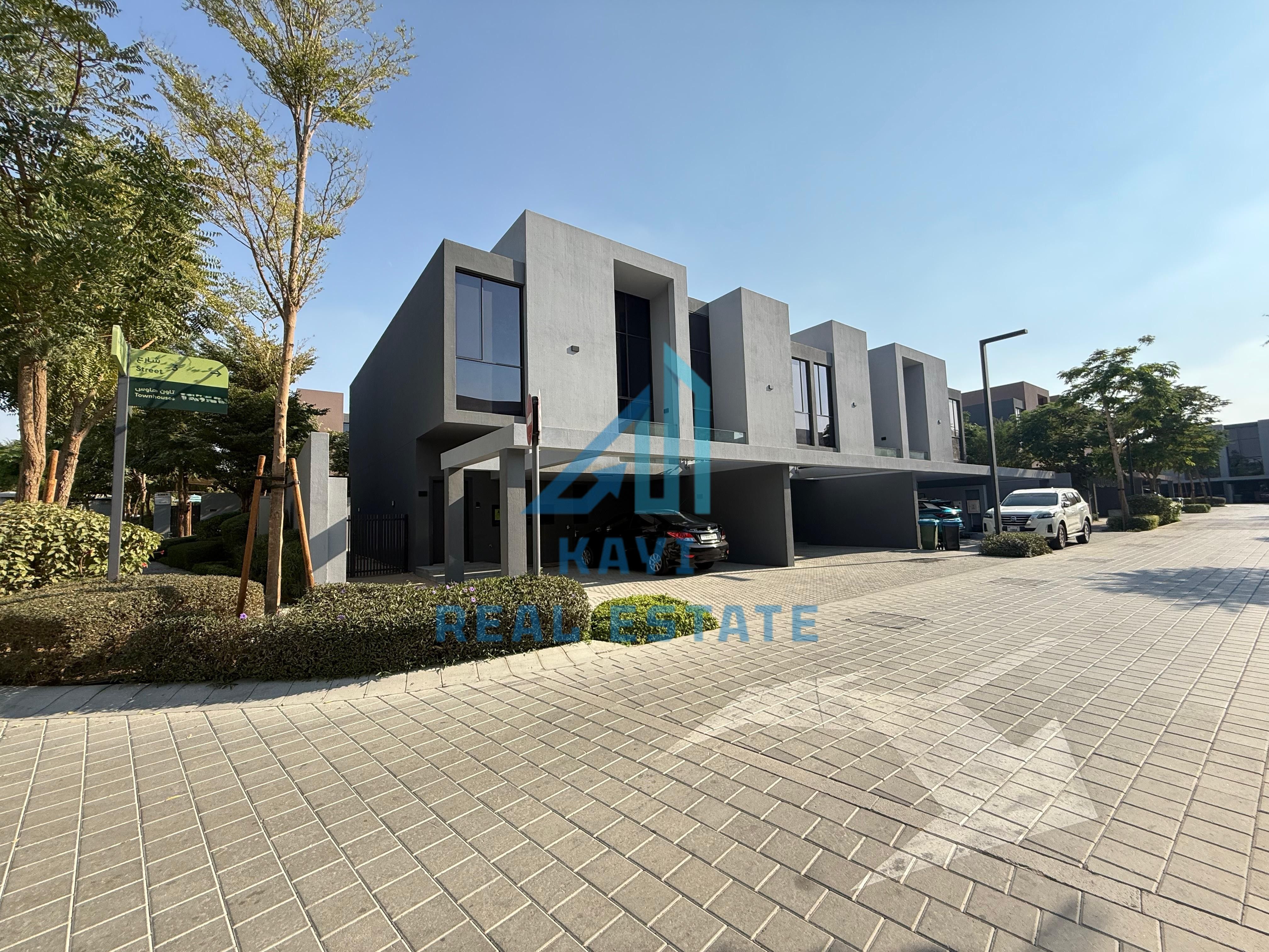Elegant Corner Townhouse | Garden View | Nature-Inspired Living at Masaar