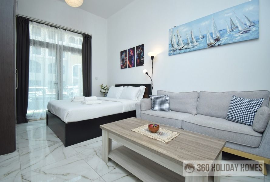 Modern Furnished Studio | Outdoor Terrace | Near Circle Mall | All Inclusive