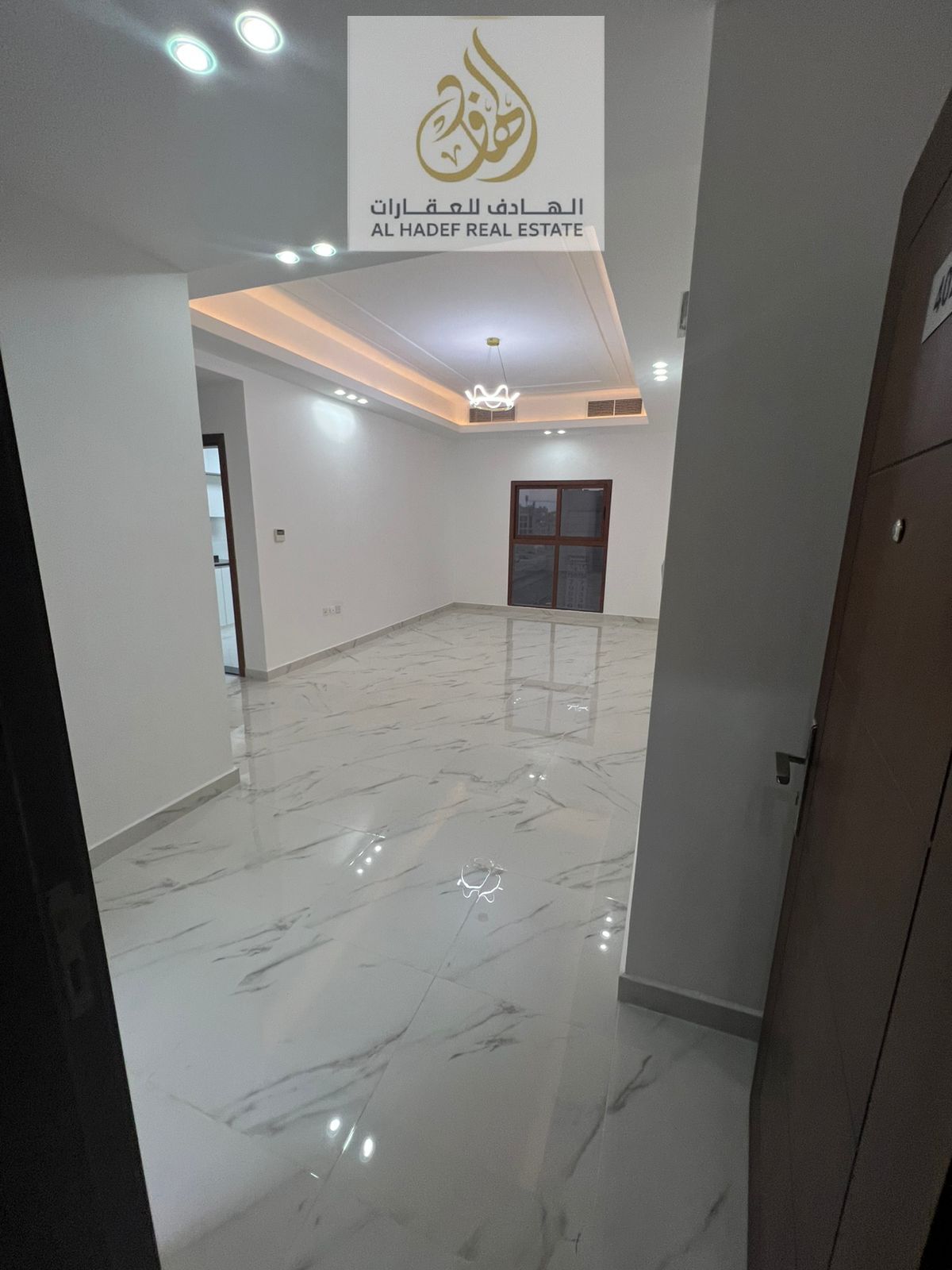 Annual rent in Ajman, Al Muwaihat 3 area, near Saudi German Hospital. The building is for families only. First occupancy. Two bedrooms, living room wi