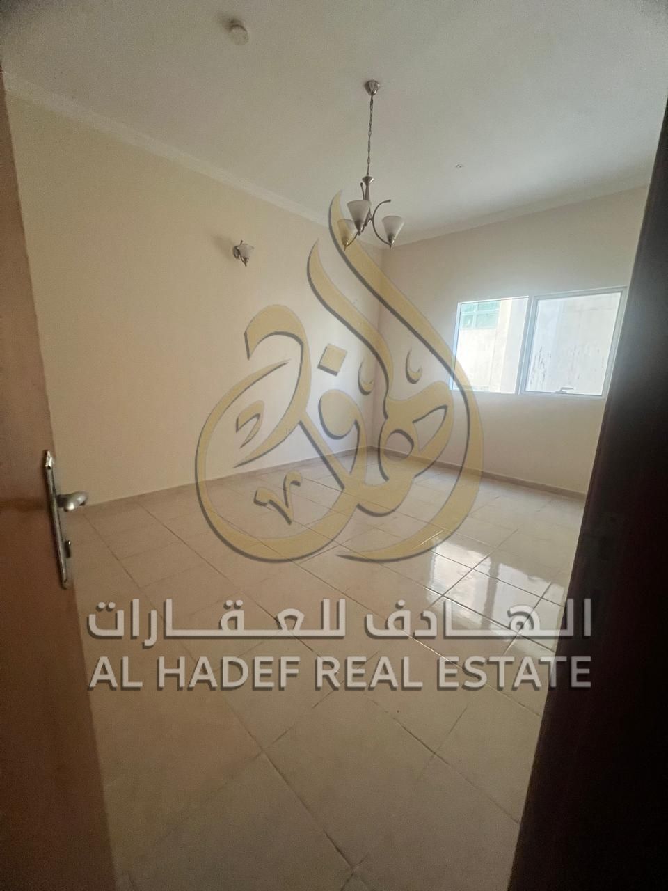 Two bedrooms and a living room in Al Qasimia area, Al Nud + free air conditioning + free parking. Payment in 2 installments (4 installments) - Cash de