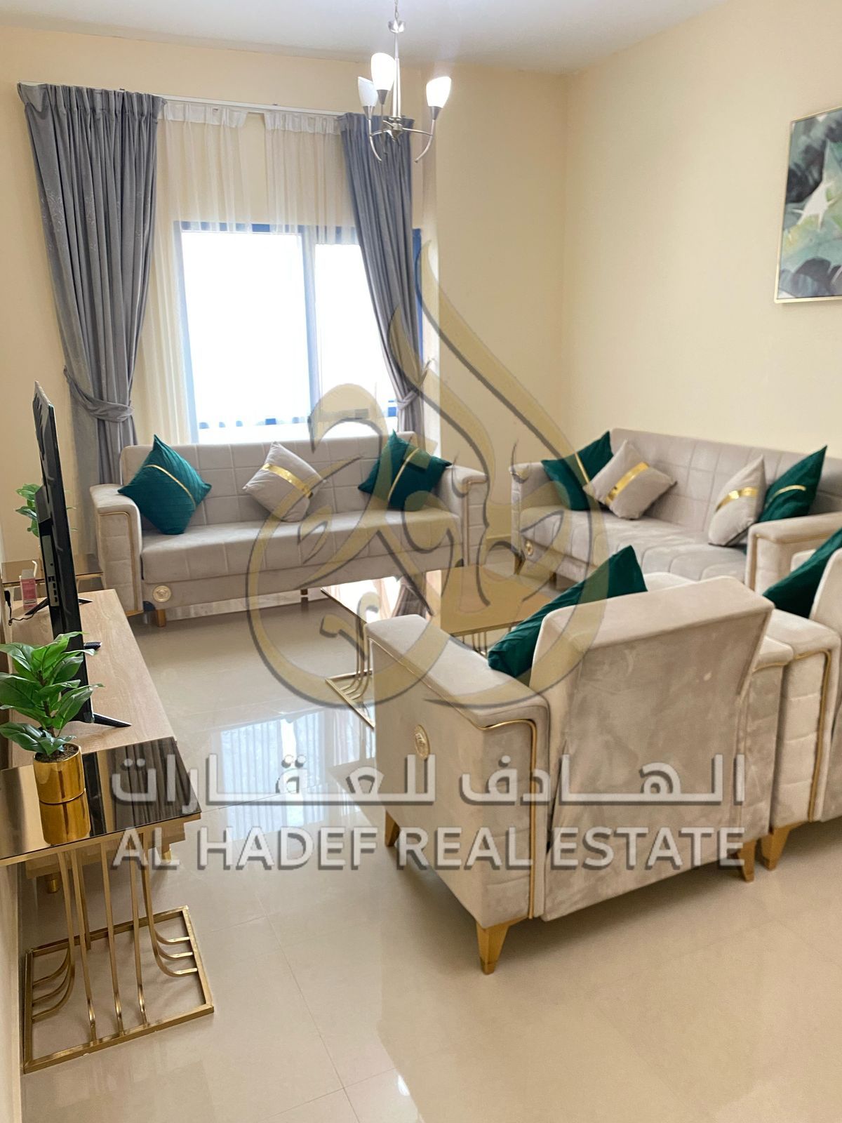A golden opportunity to own a furnished apartment in Al Nuaimiya Towers C - Ajman Location: Al Nuaimiya 1 - near Thumbay Hospital, directly on the