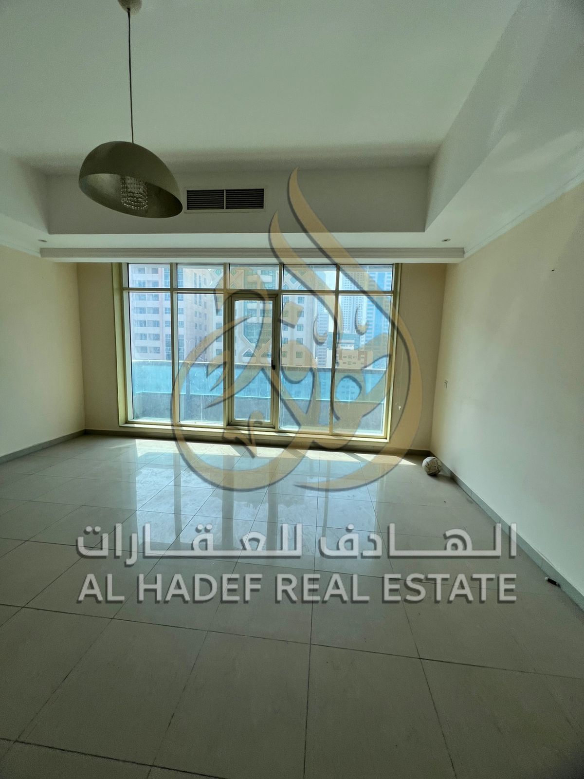 Sharjah Emirate, Al Taawun area, available 3-bedroom apartment with a hall, excellent spaces, 3 bathrooms, a balcony with a distinctive view, a gym, a