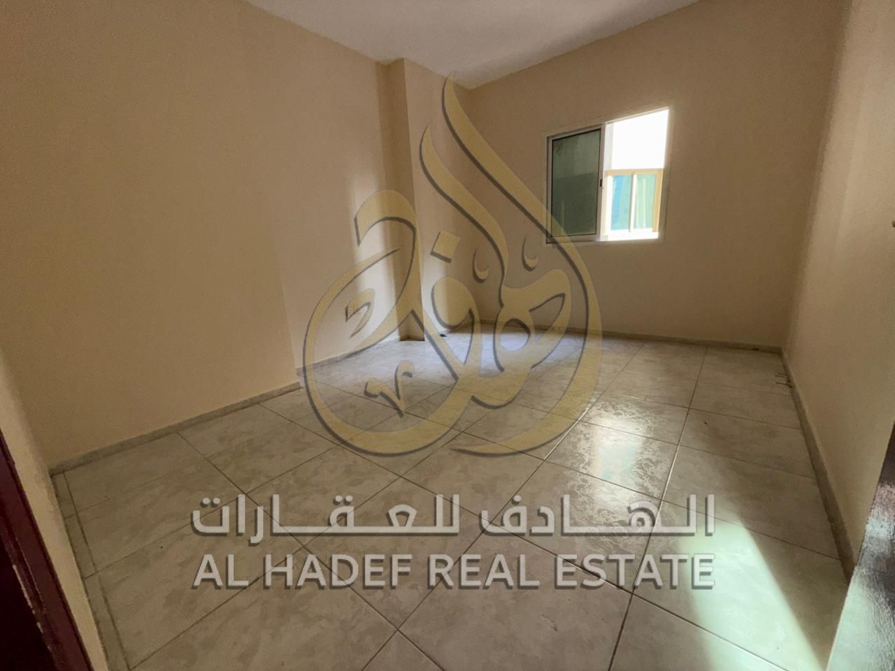 In Al Majaz 2 area, a spacious two-bedroom apartment with a living room and two bathrooms is available, with payment facilities of up to six installme