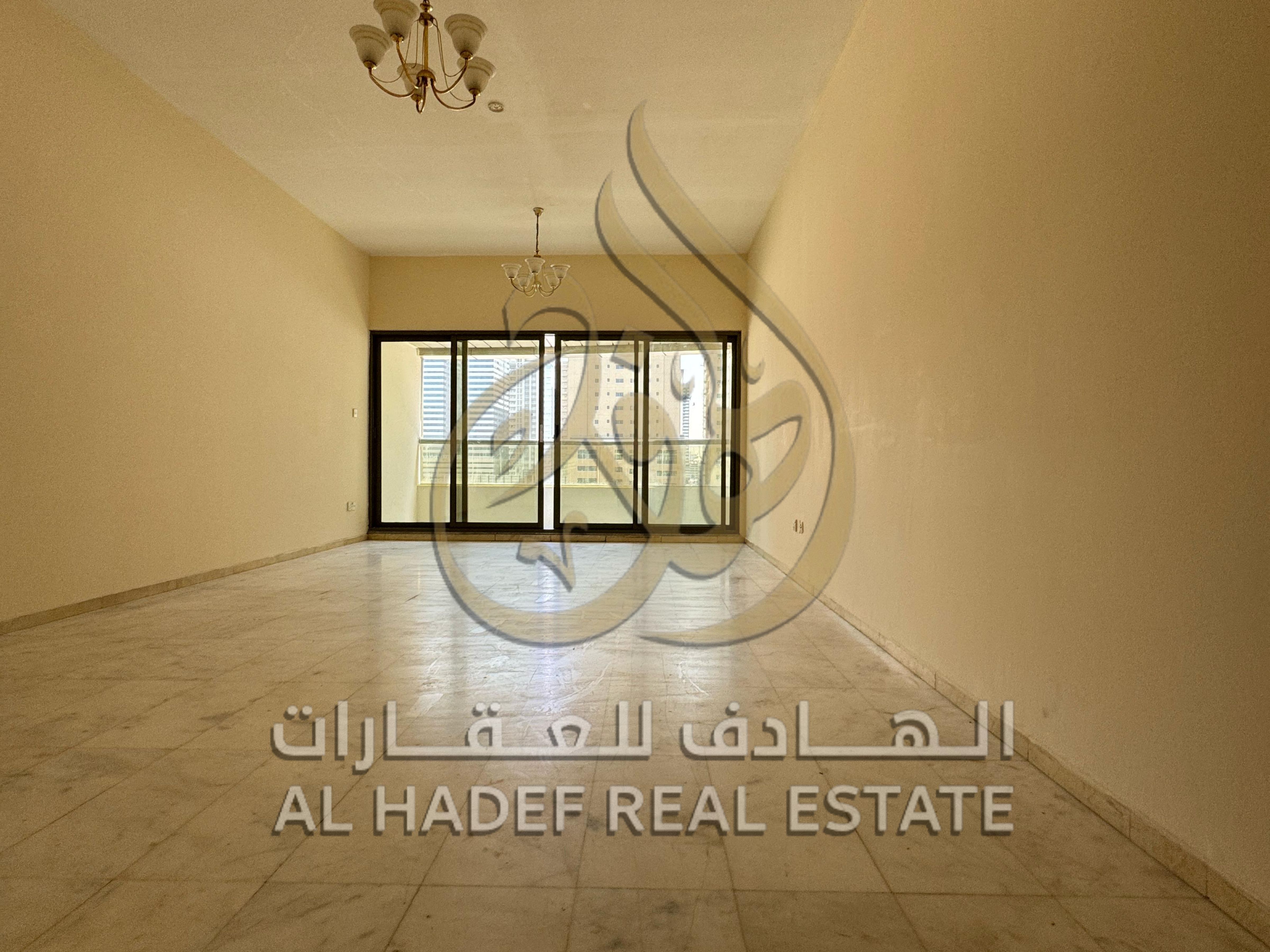 Apartment for Rent in Al Taawun, Sharjah – 3 Bedrooms + Maid’s Room | Prime Family Tower | Spacious Layout & Excellent Location Near Dubai Exit