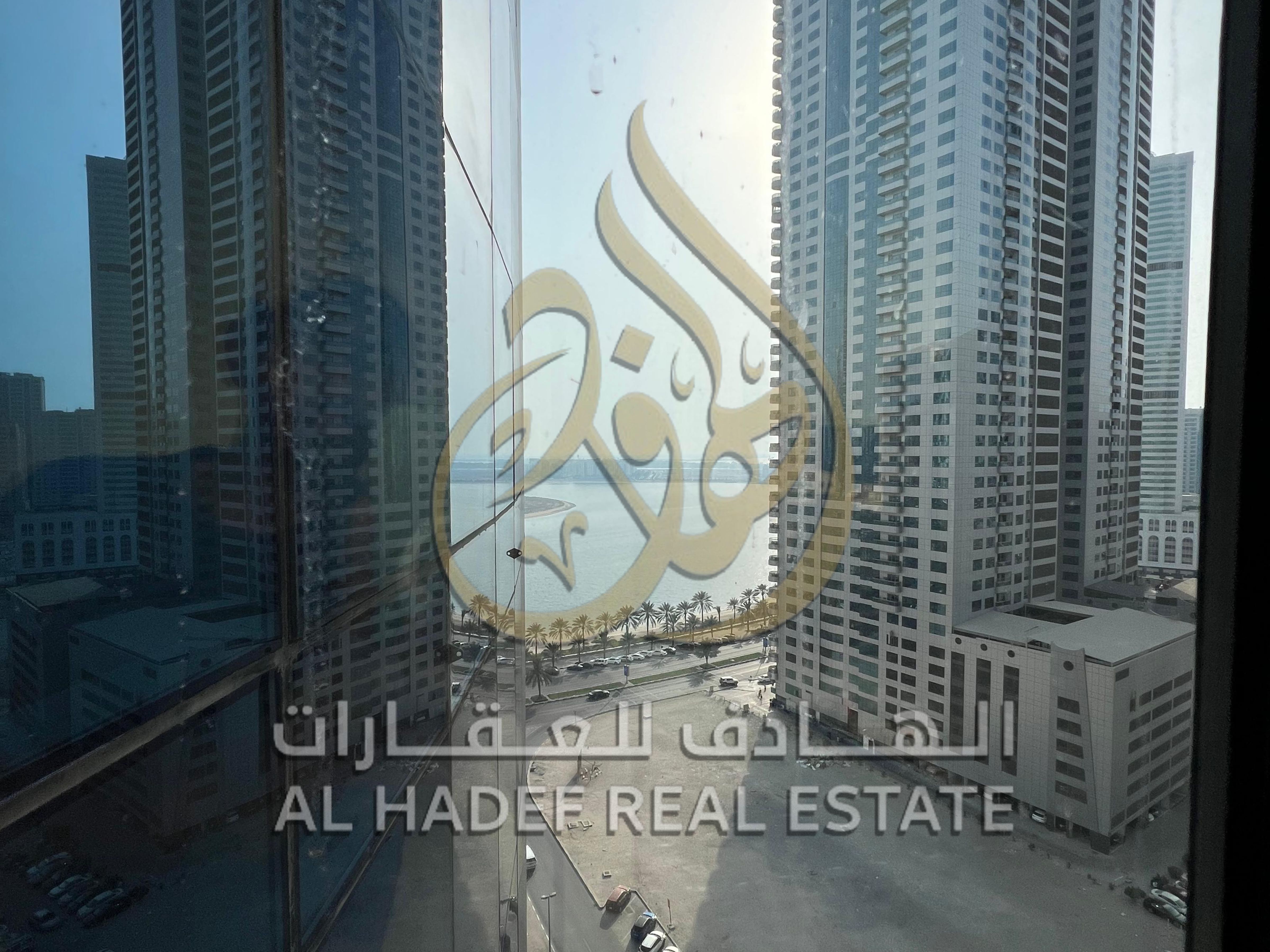 For Rent in Sharjah — Al Qasba | 3BR + Living Room + Free Parking & Free AC — AED 80,000/year