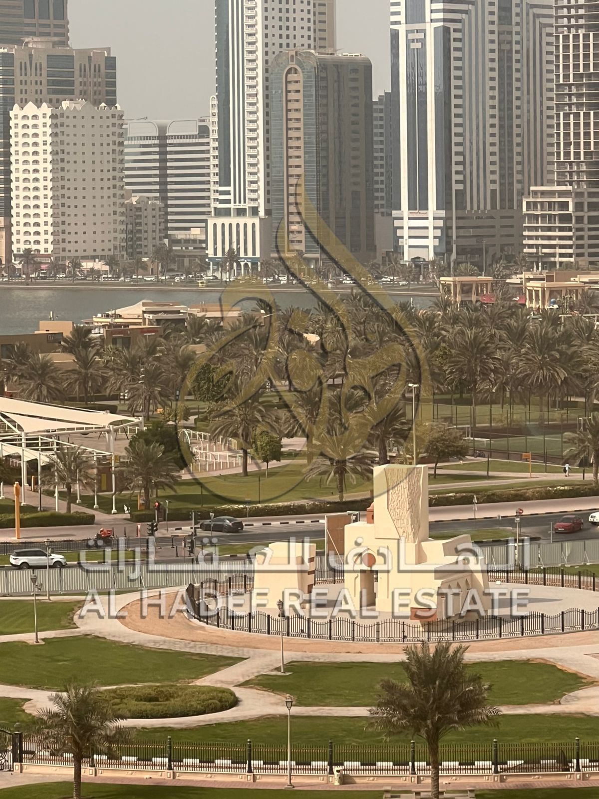 Apartment for rent in Sharjah - Al Majaz 3 (Jamal Abdel Nasser Street)1100