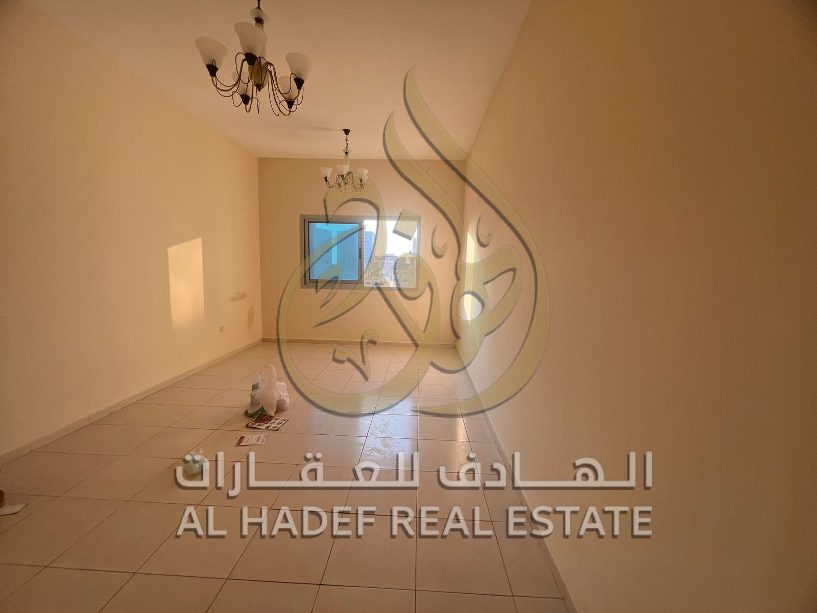 A one-bedroom apartment in the Al Qasimia area is currently available for immediate occupancy. Prime location in a vibrant and quiet neighborhood.