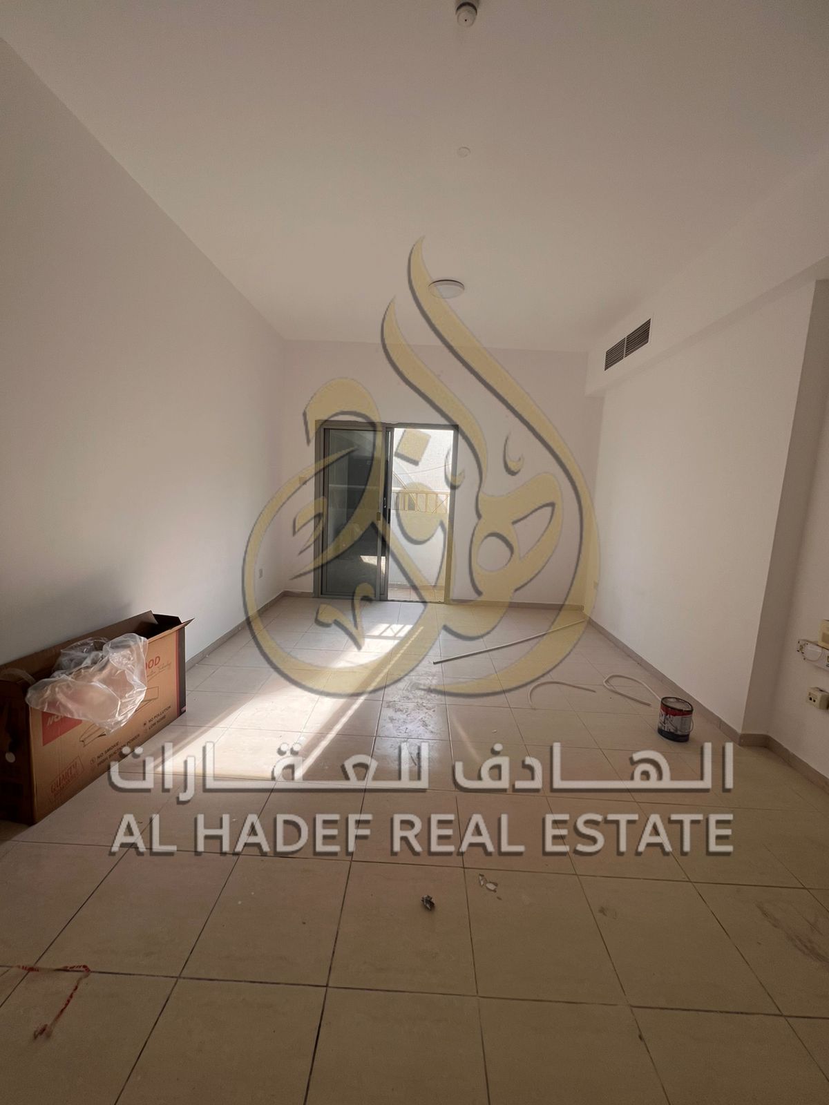 Two-bedroom apartment with a spacious living room, in Al Qasimia, near Mega Mall