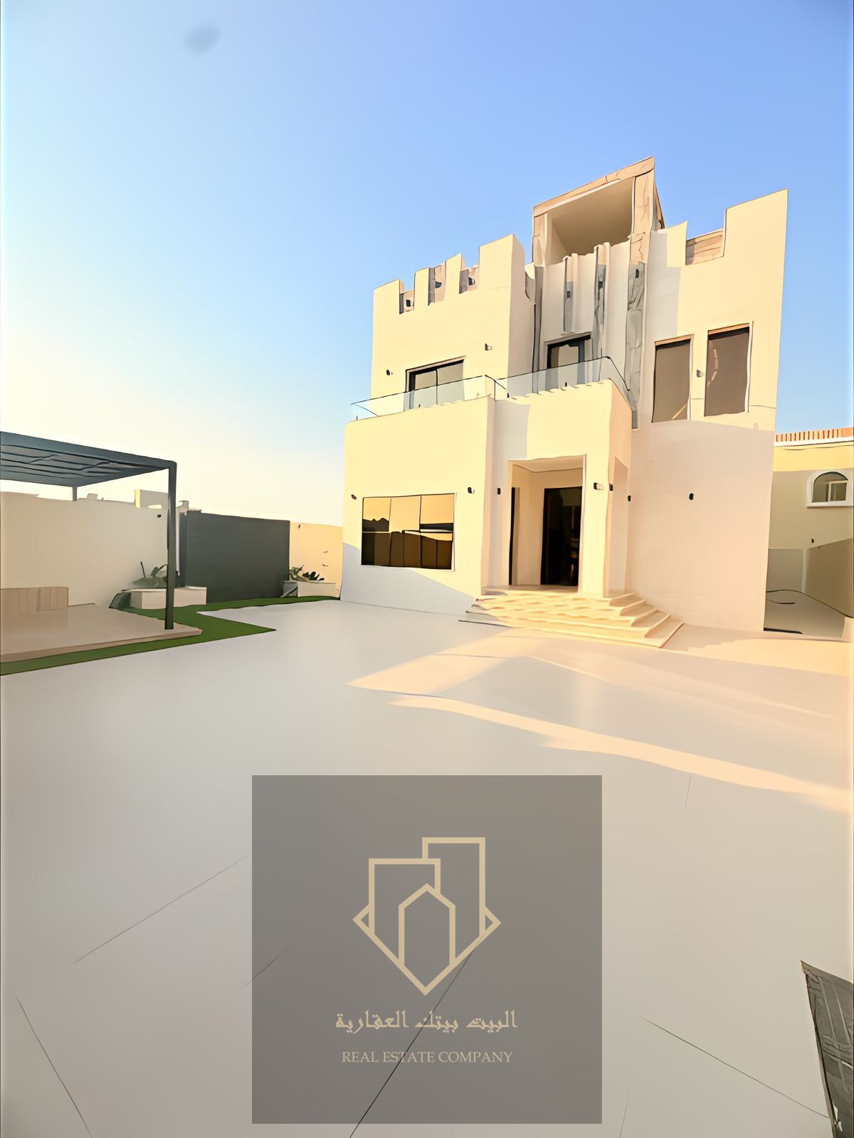 Villa for sale in Al Moihat area 1 first resident 5 rooms master