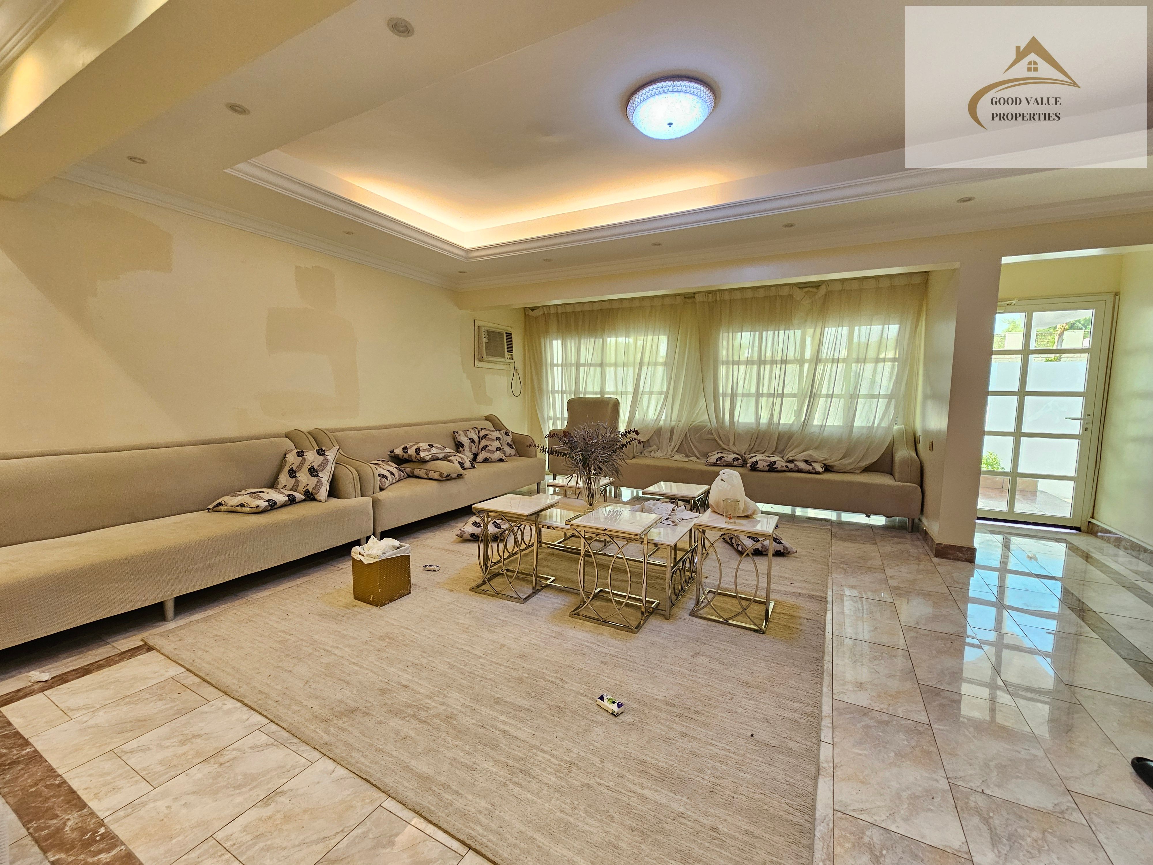 Spacious Renovated 4 Bhk single story villa with big green garden